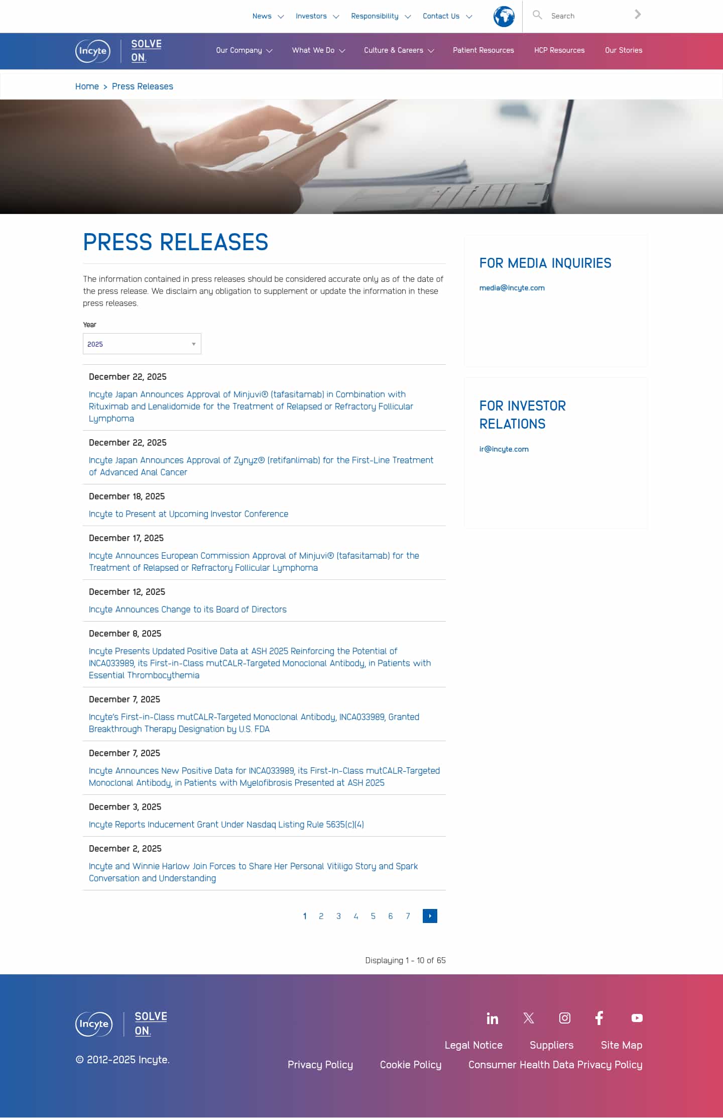 Latest website image capture