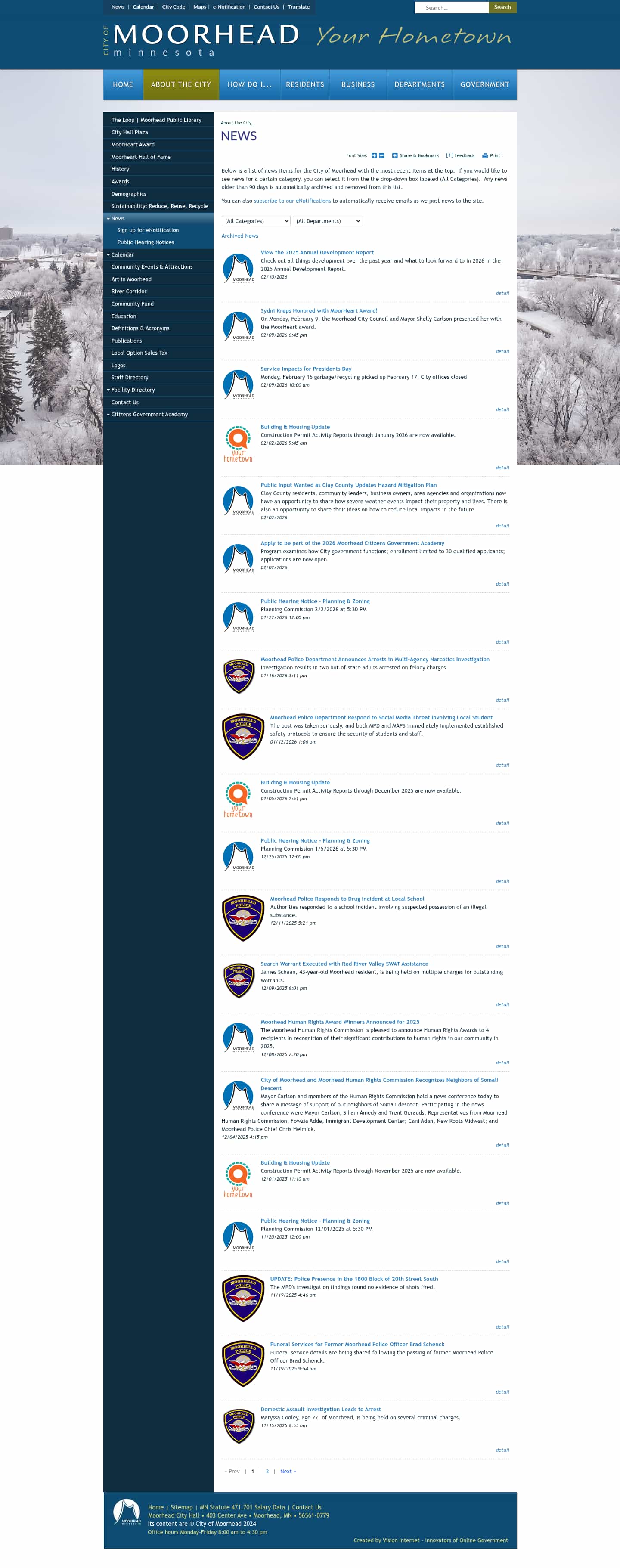 Latest website image capture