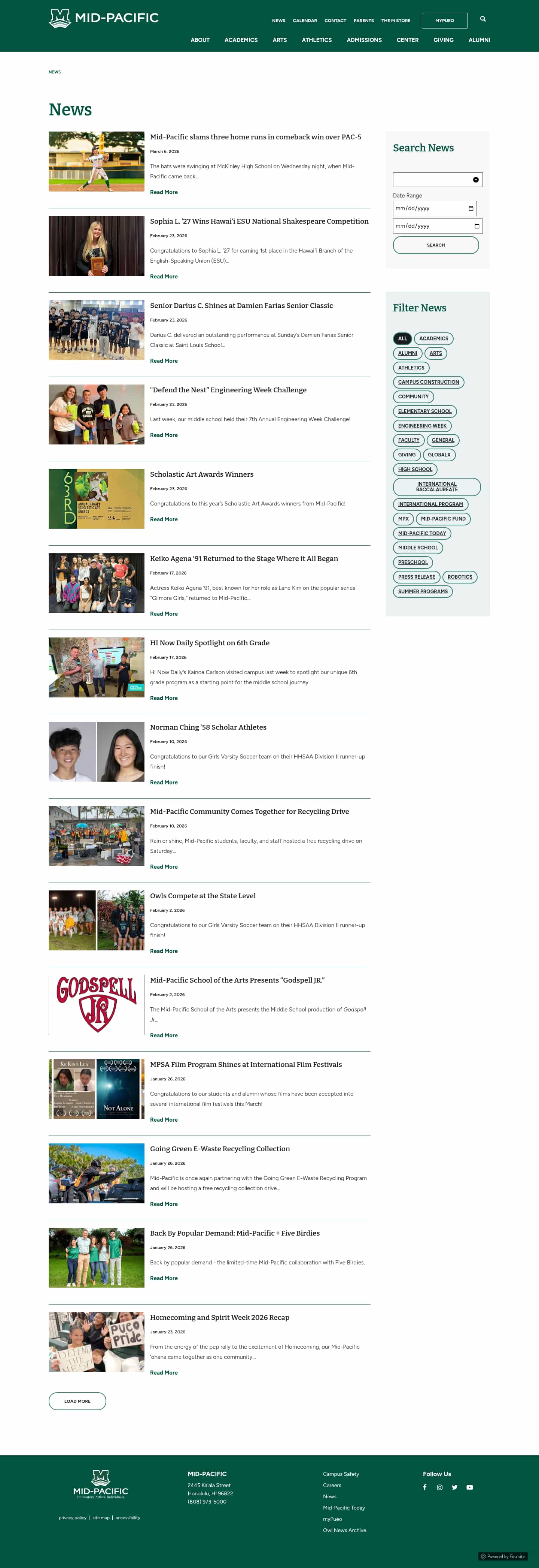 Latest website image capture