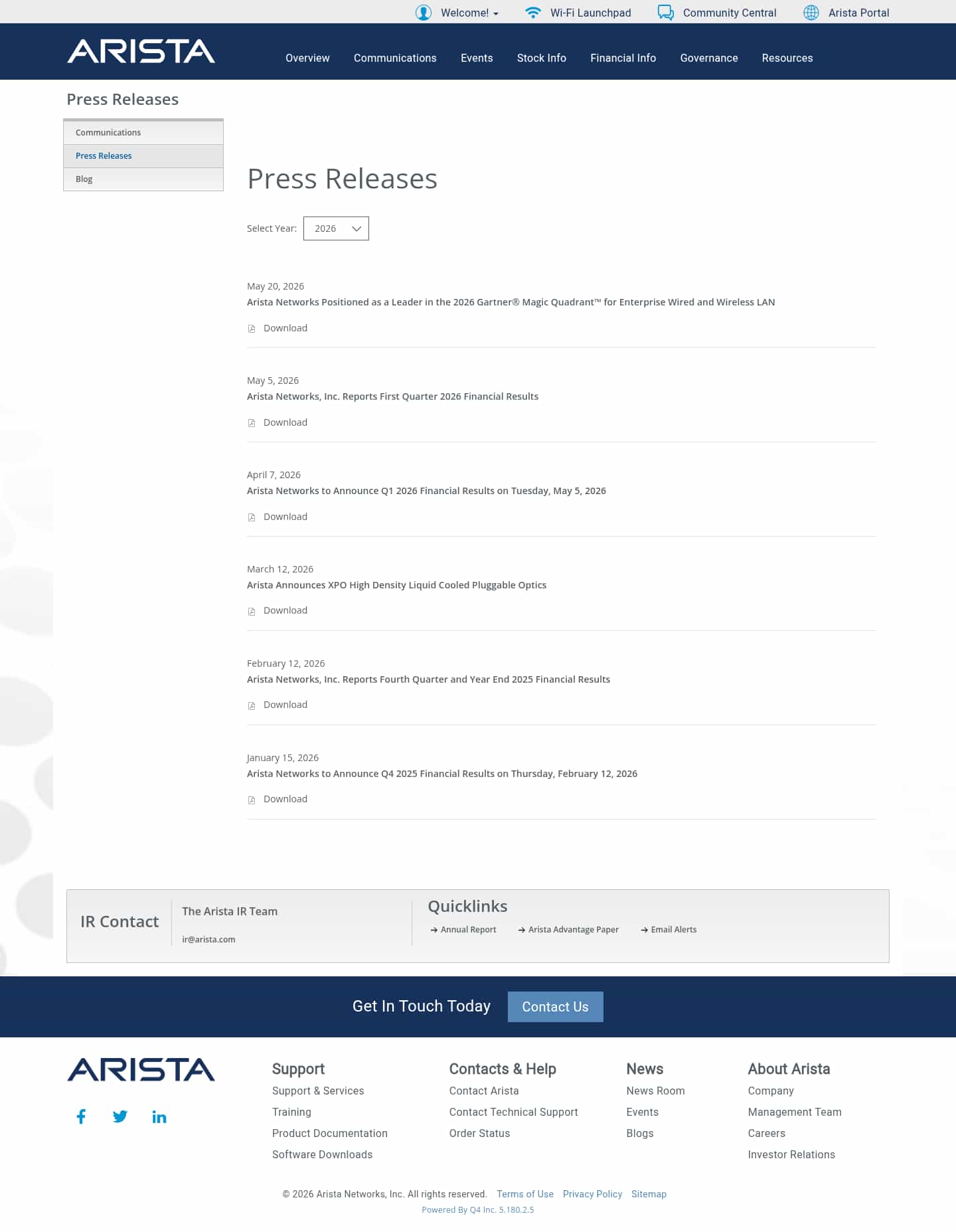 Latest website image capture