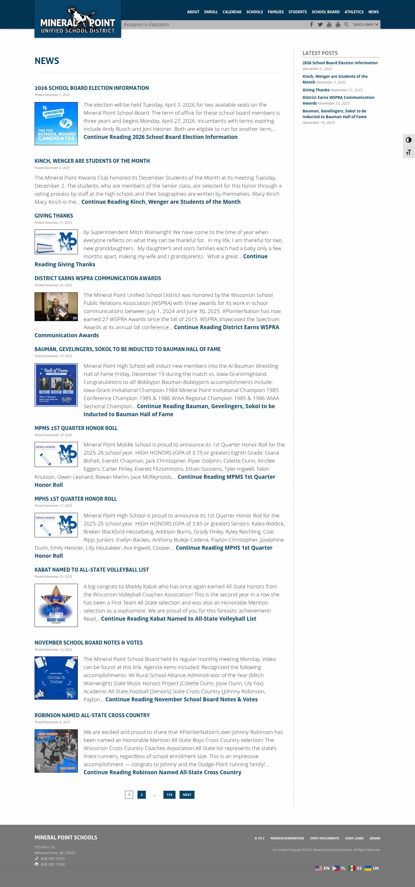 Latest website image capture