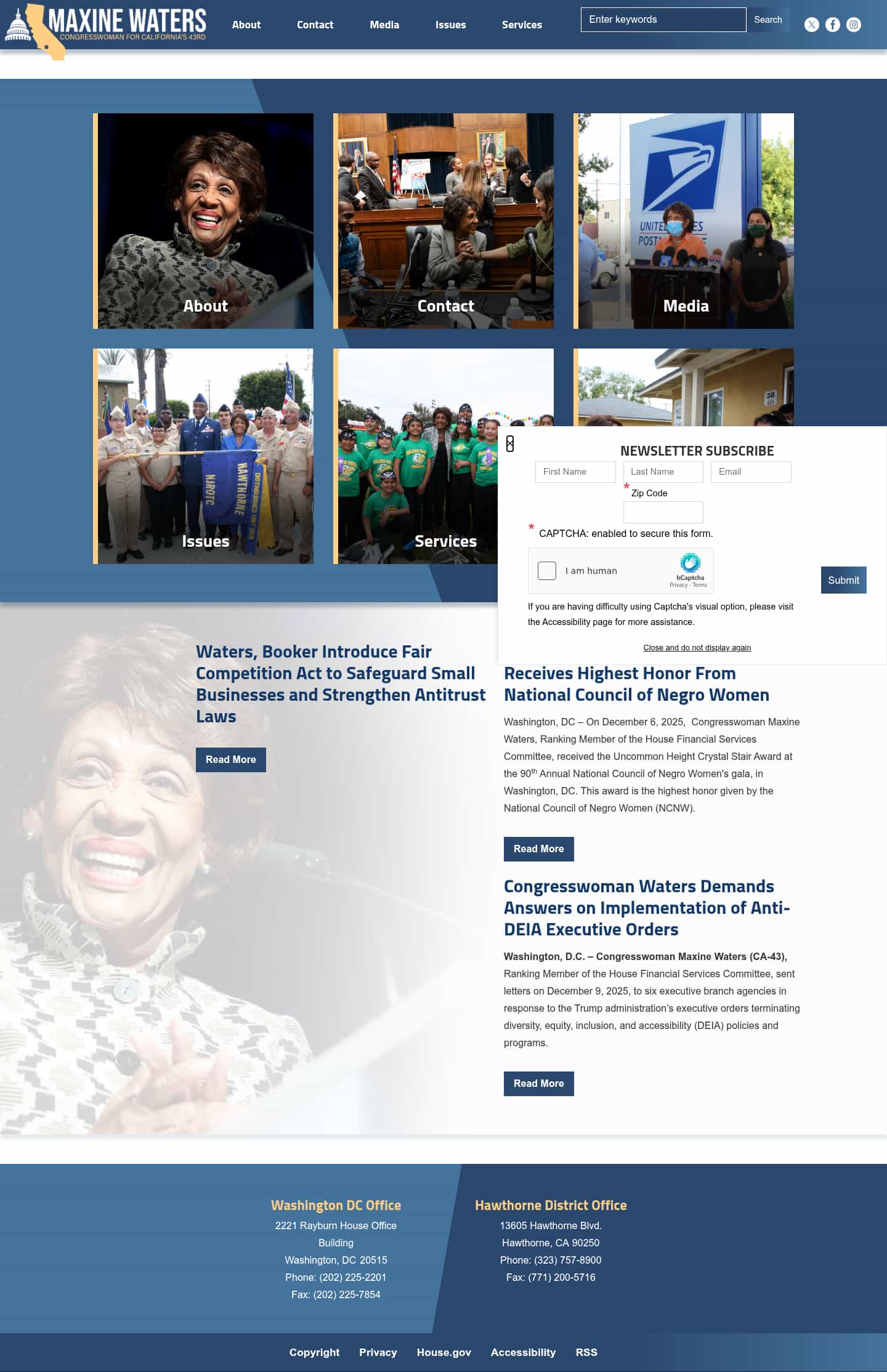 Latest website image capture