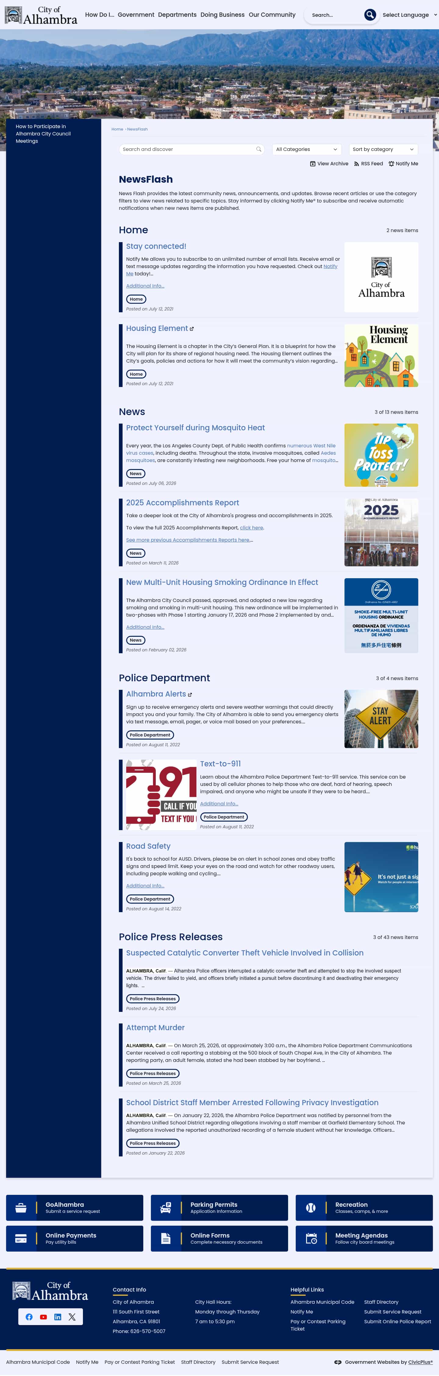 Latest website image capture