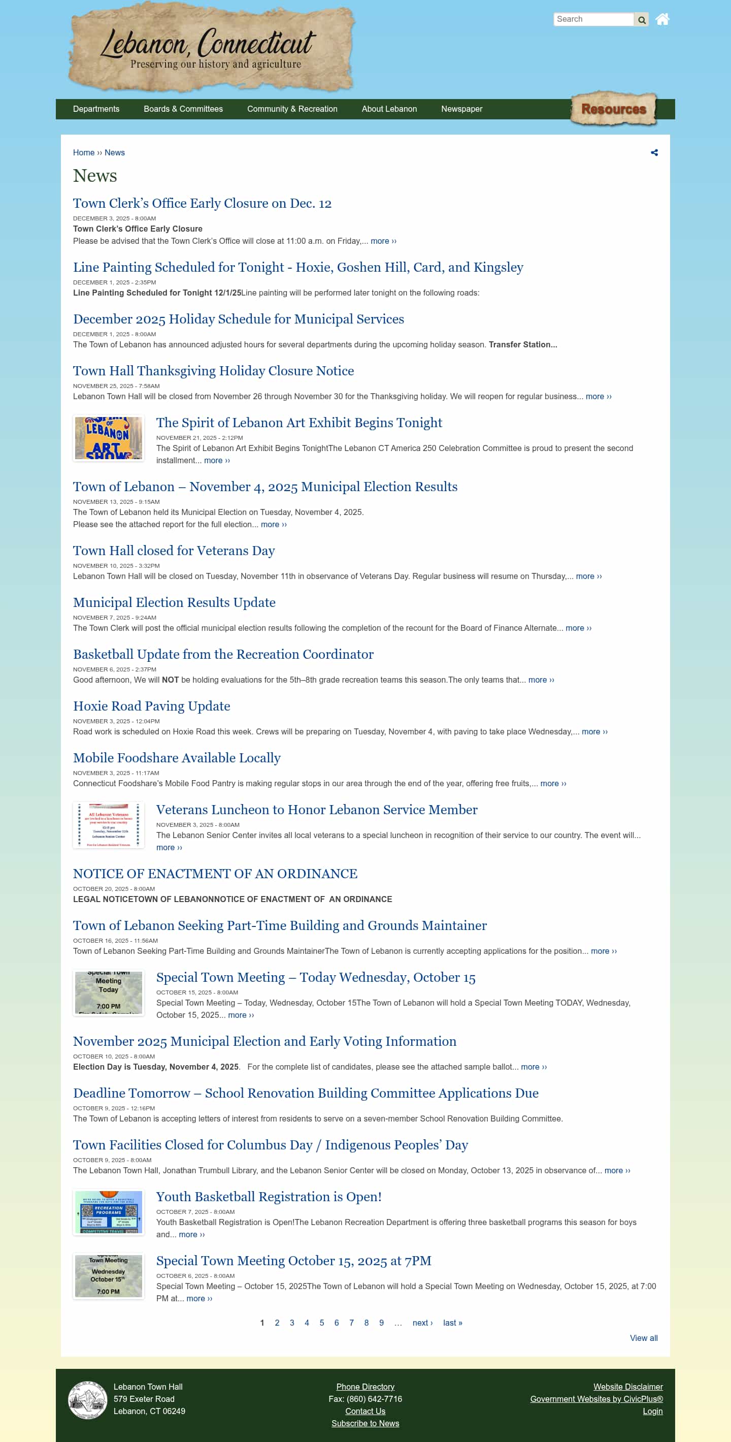 Latest website image capture