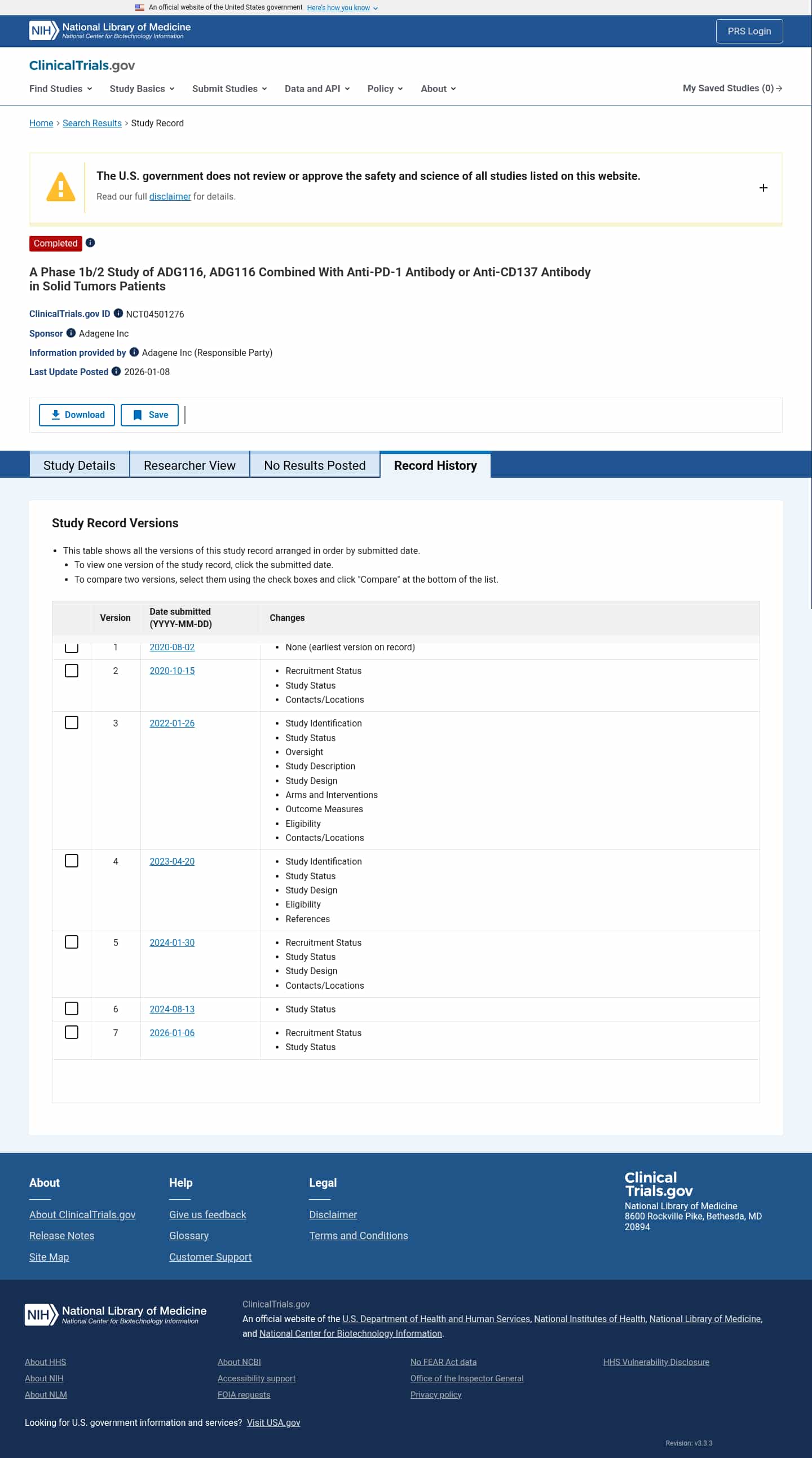 Latest website image capture