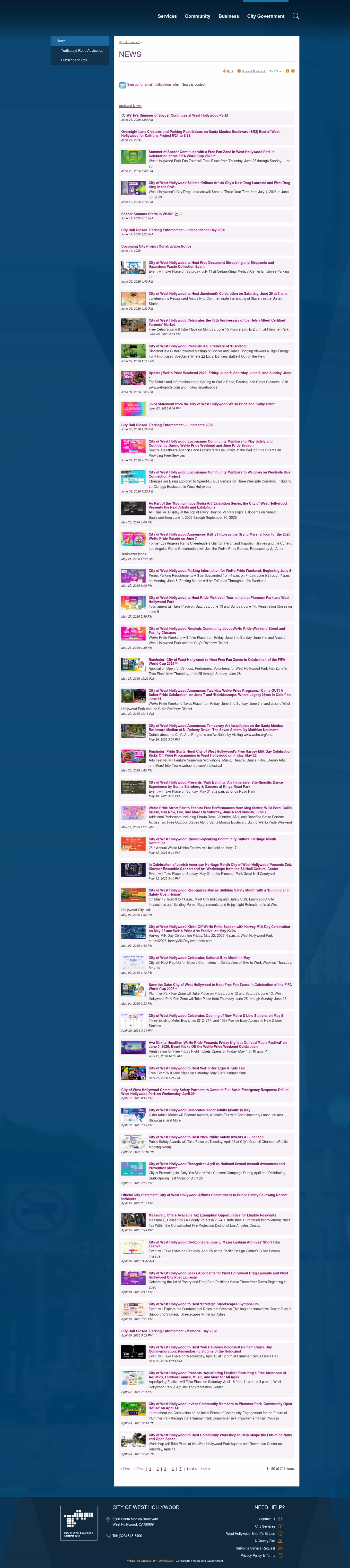Latest website image capture