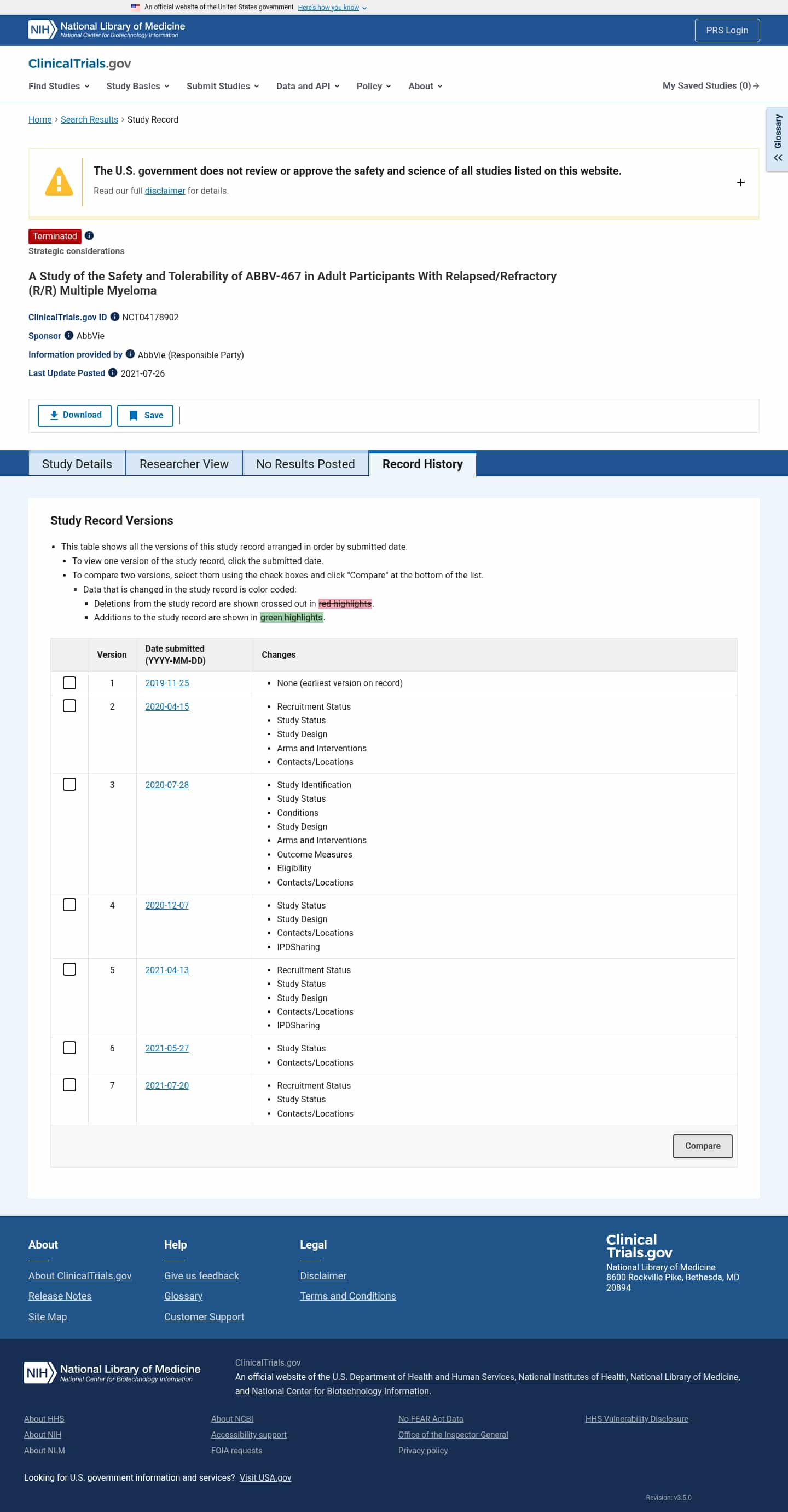 Latest website image capture