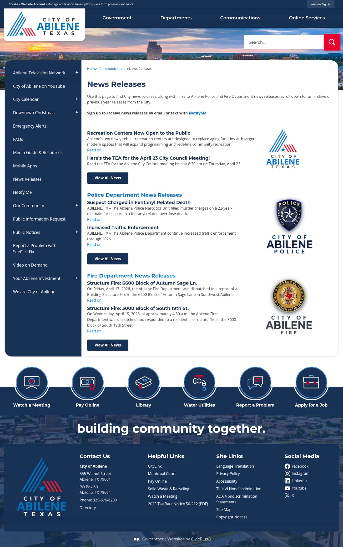 Latest website image capture