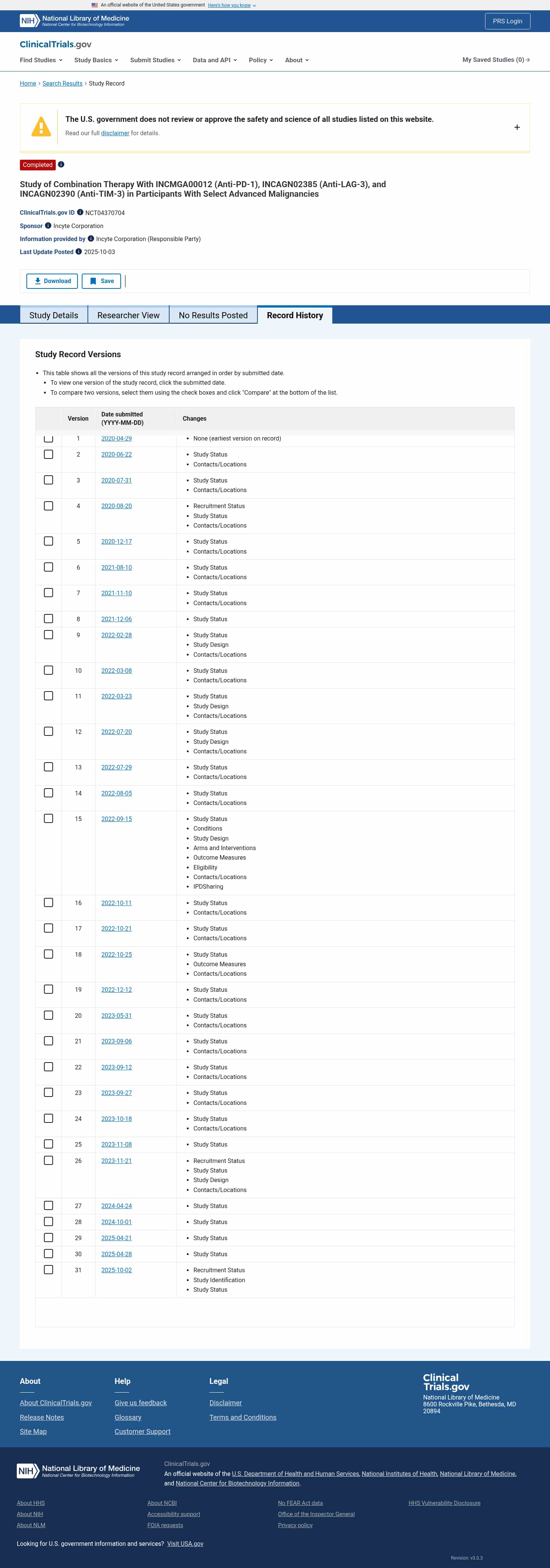 Latest website image capture