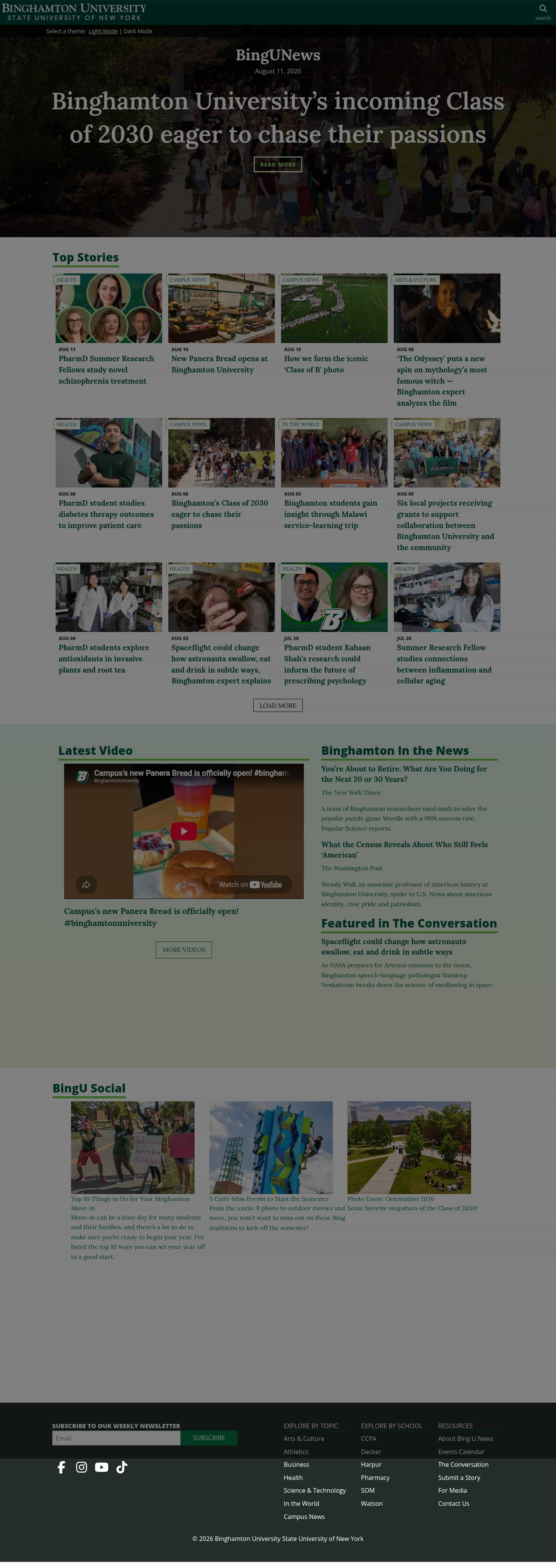 Latest website image capture
