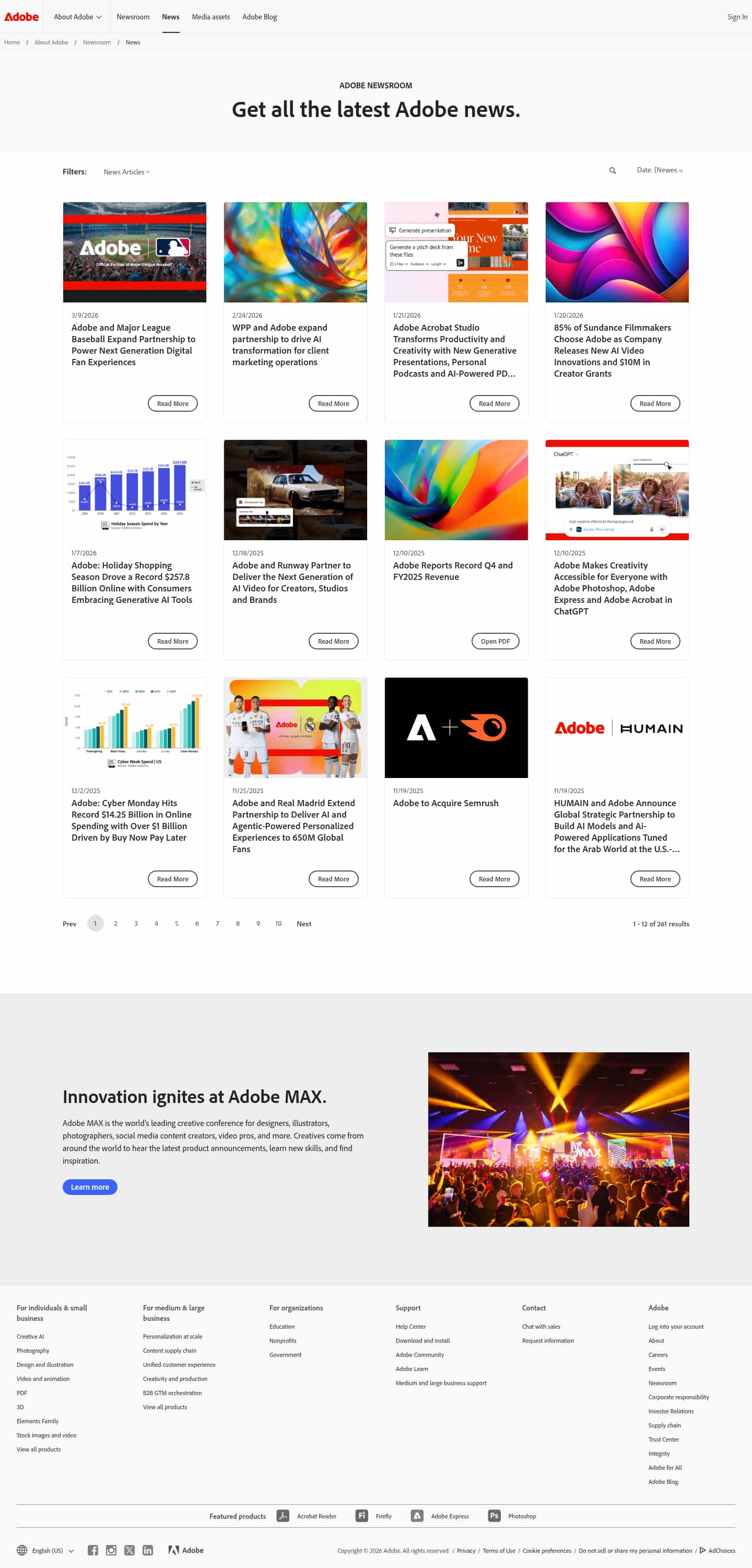 Latest website image capture