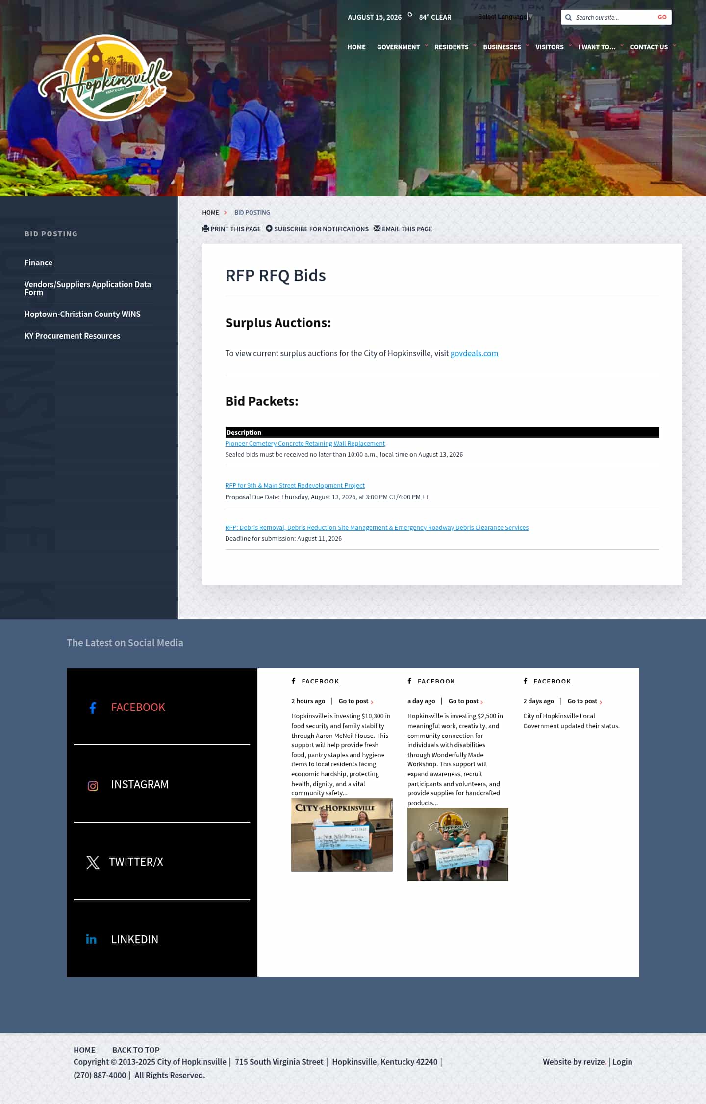 Latest website image capture