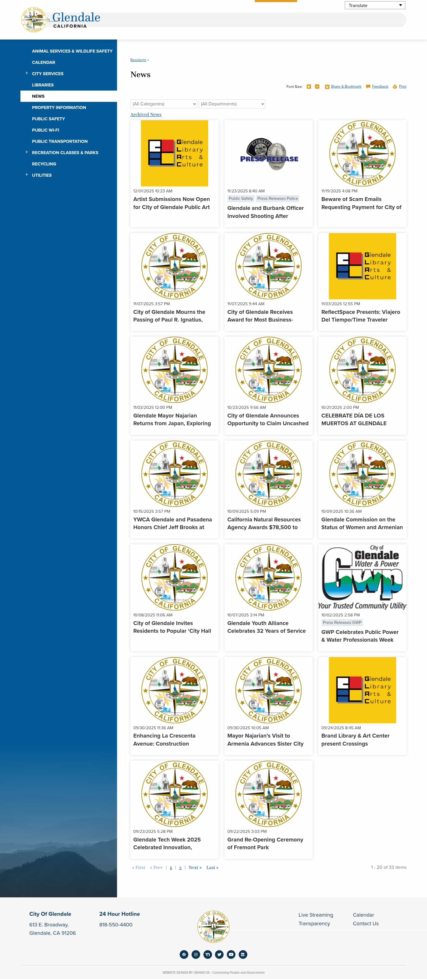 Latest website image capture