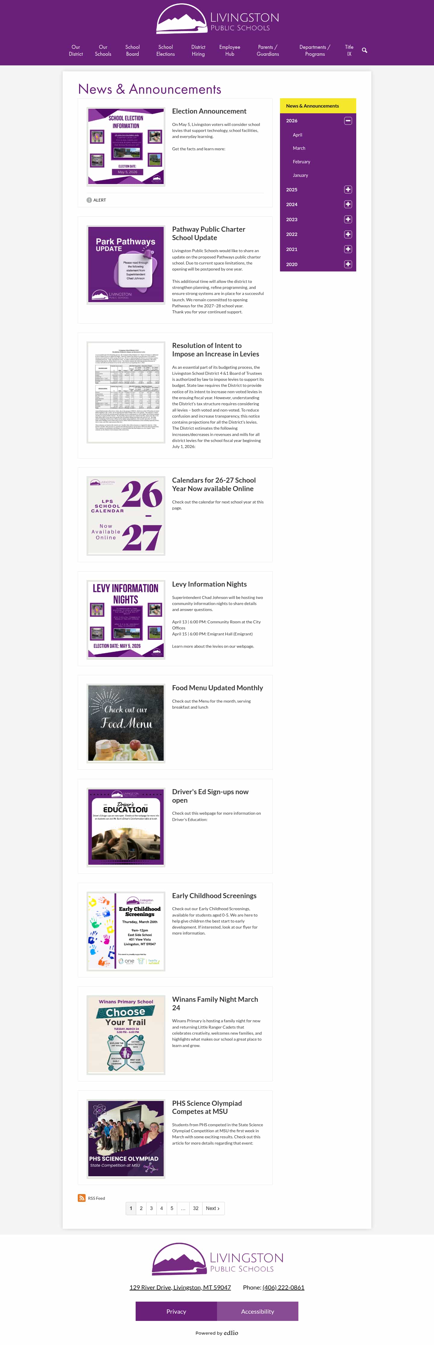 Latest website image capture