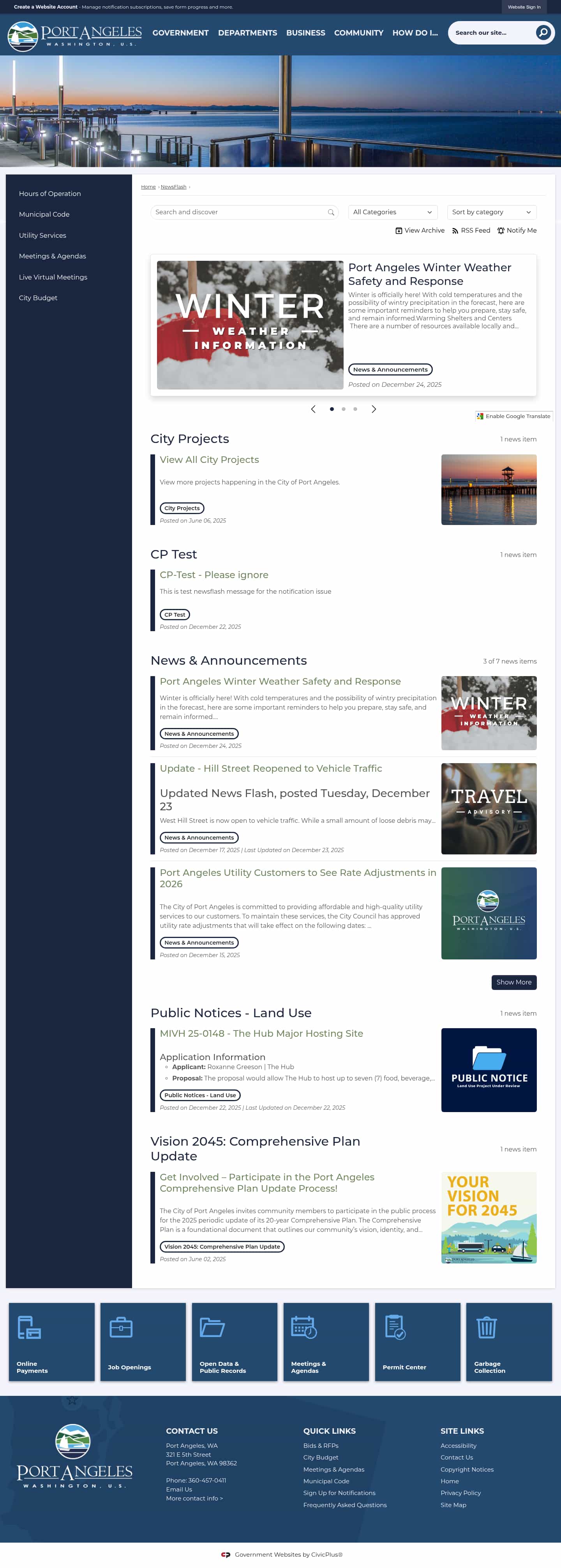 Latest website image capture