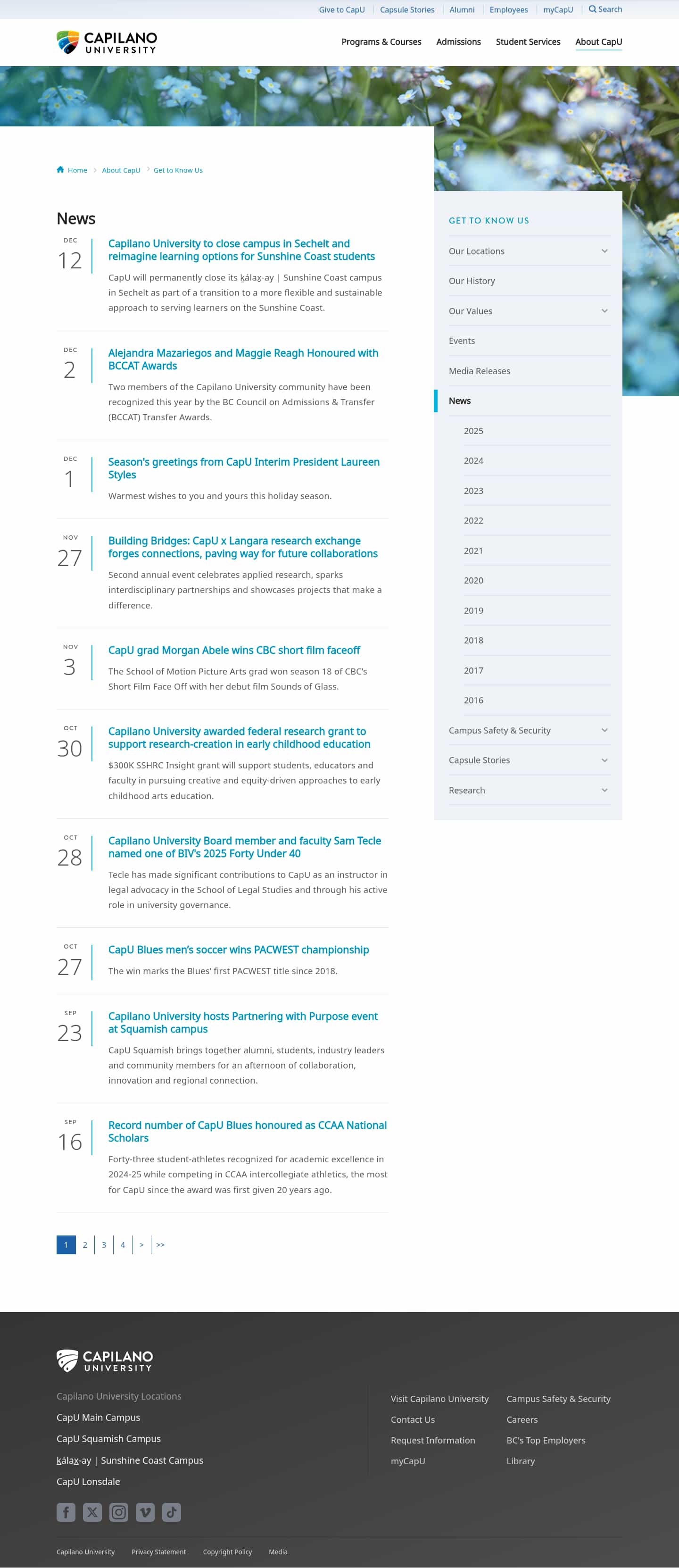 Latest website image capture