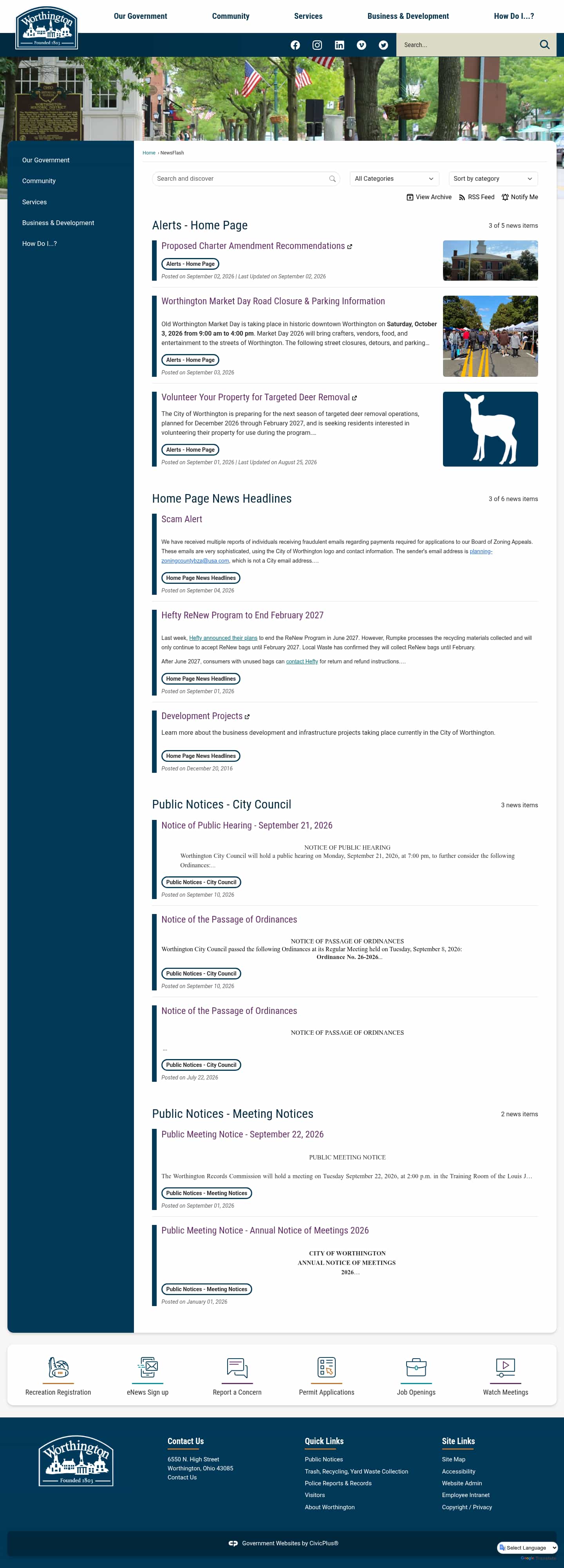 Latest website image capture