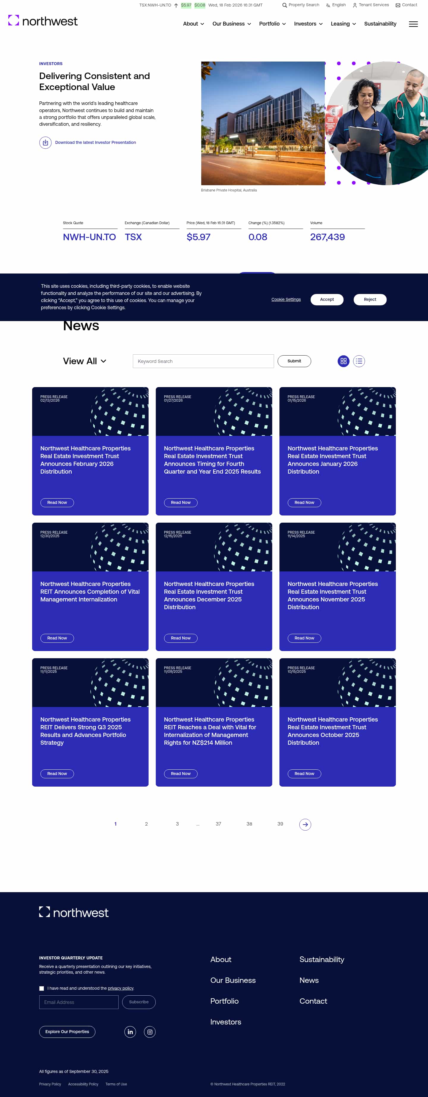 Latest website image capture