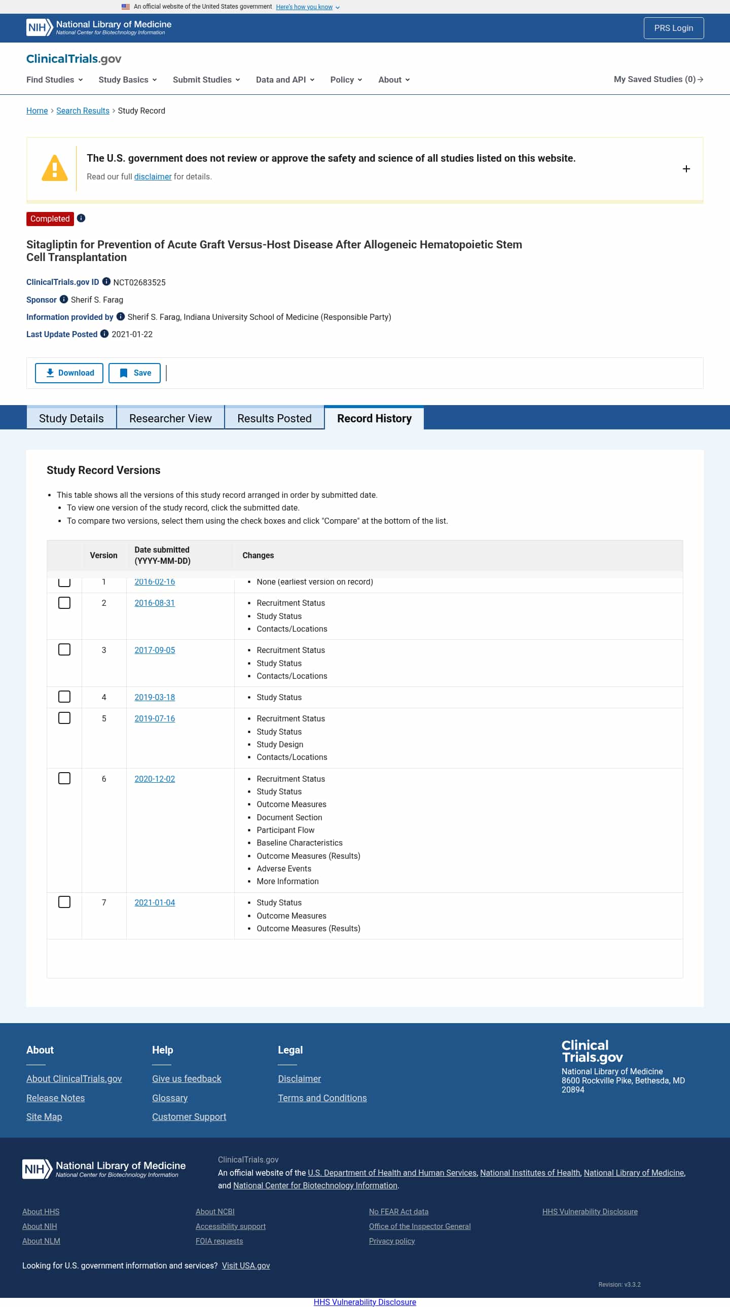 Latest website image capture