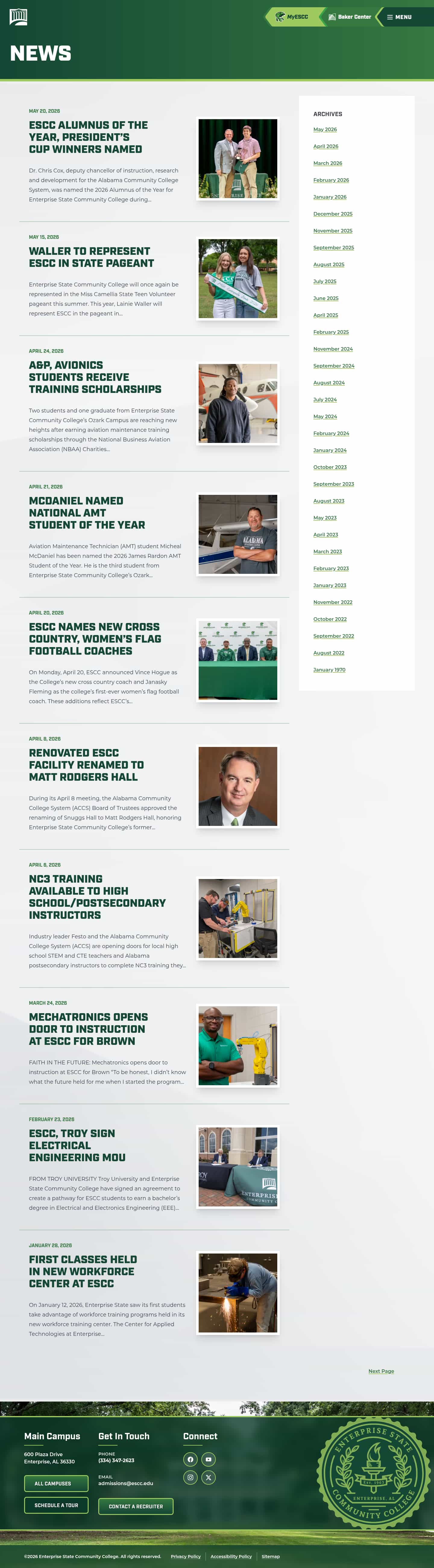 Latest website image capture