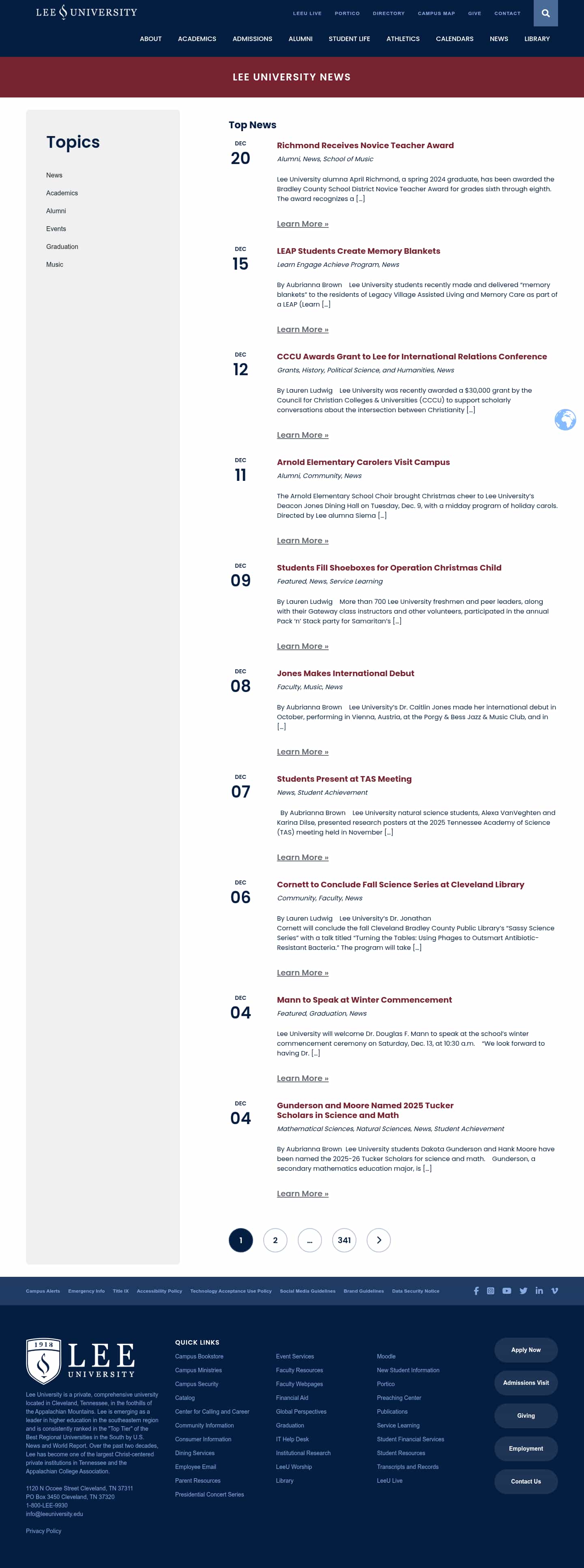 Latest website image capture