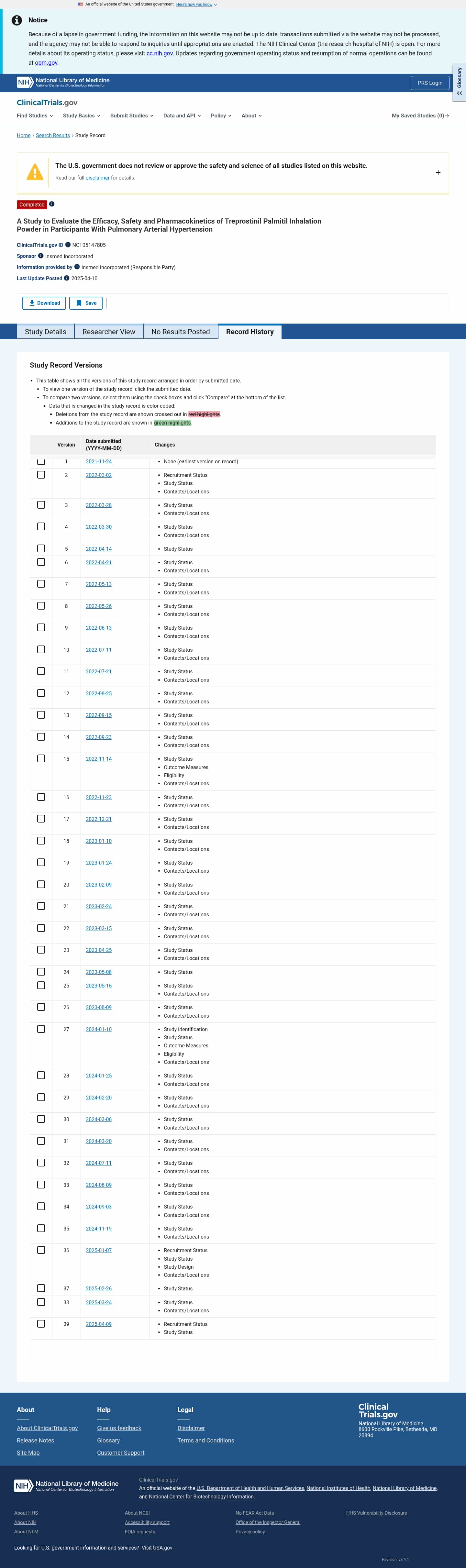 Latest website image capture