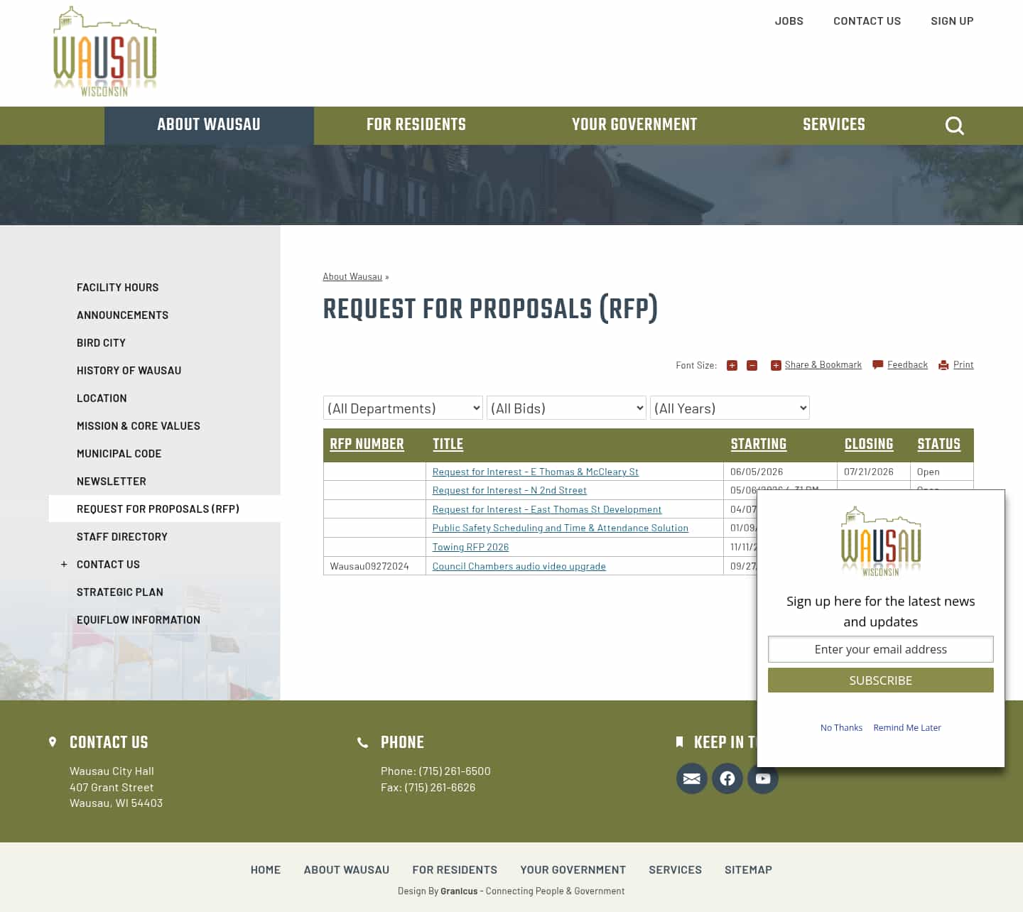 Latest website image capture