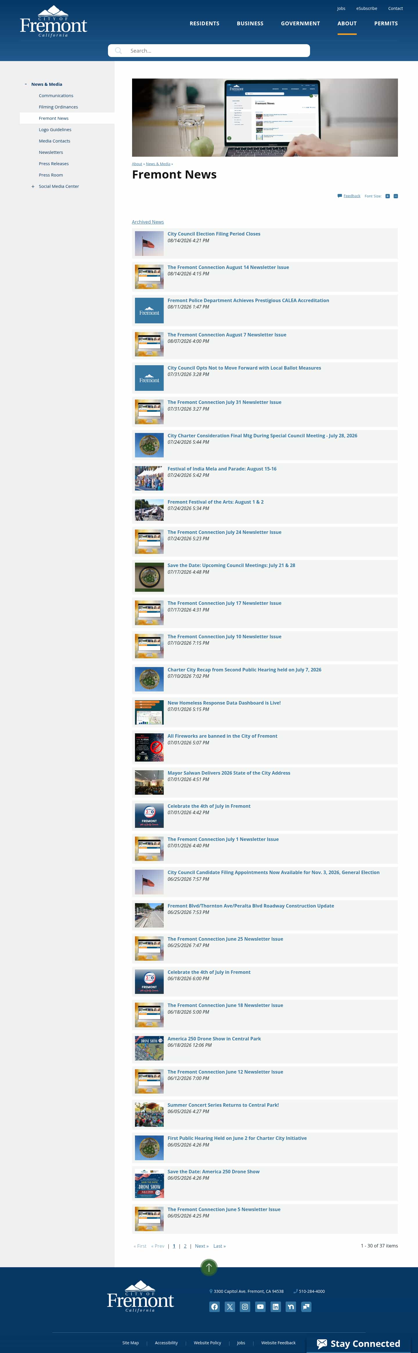 Latest website image capture