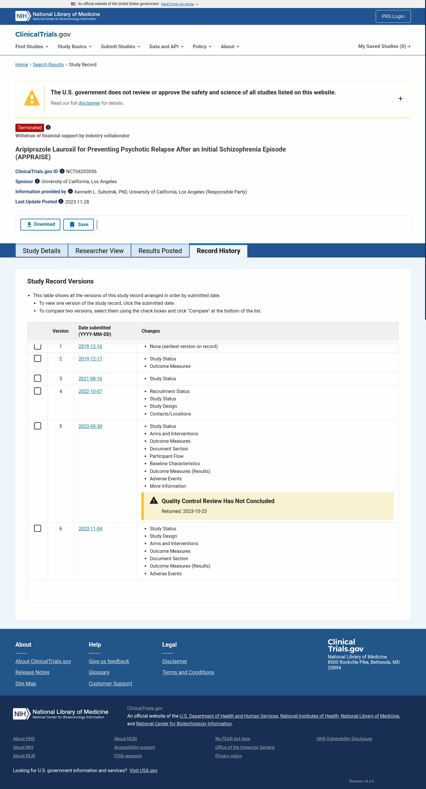 Latest website image capture
