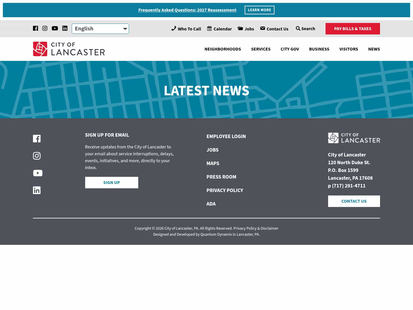 Latest website image capture
