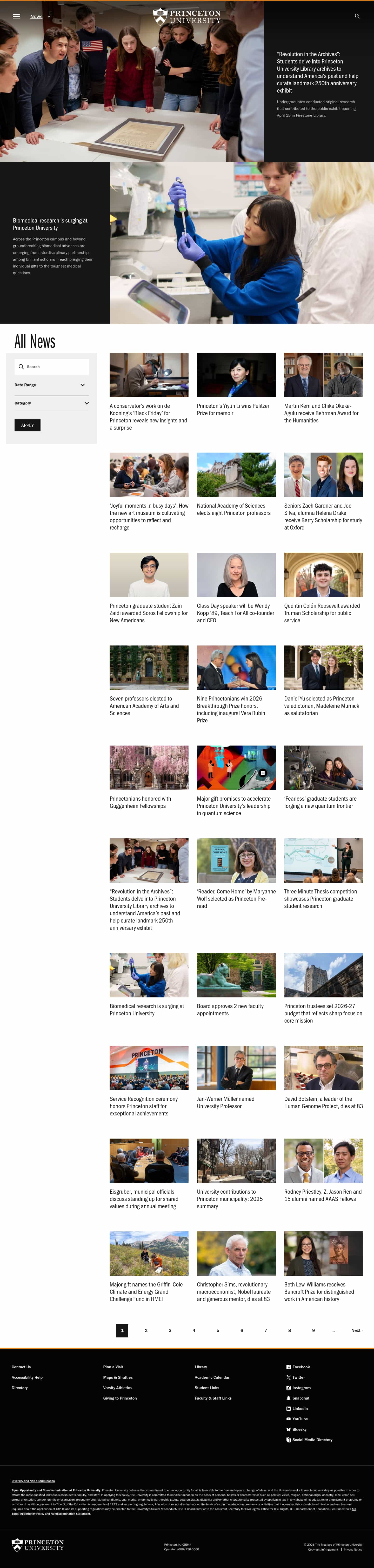 Latest website image capture
