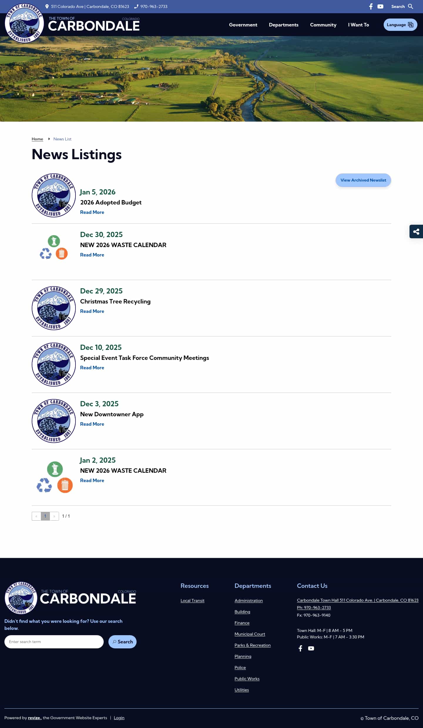 Latest website image capture