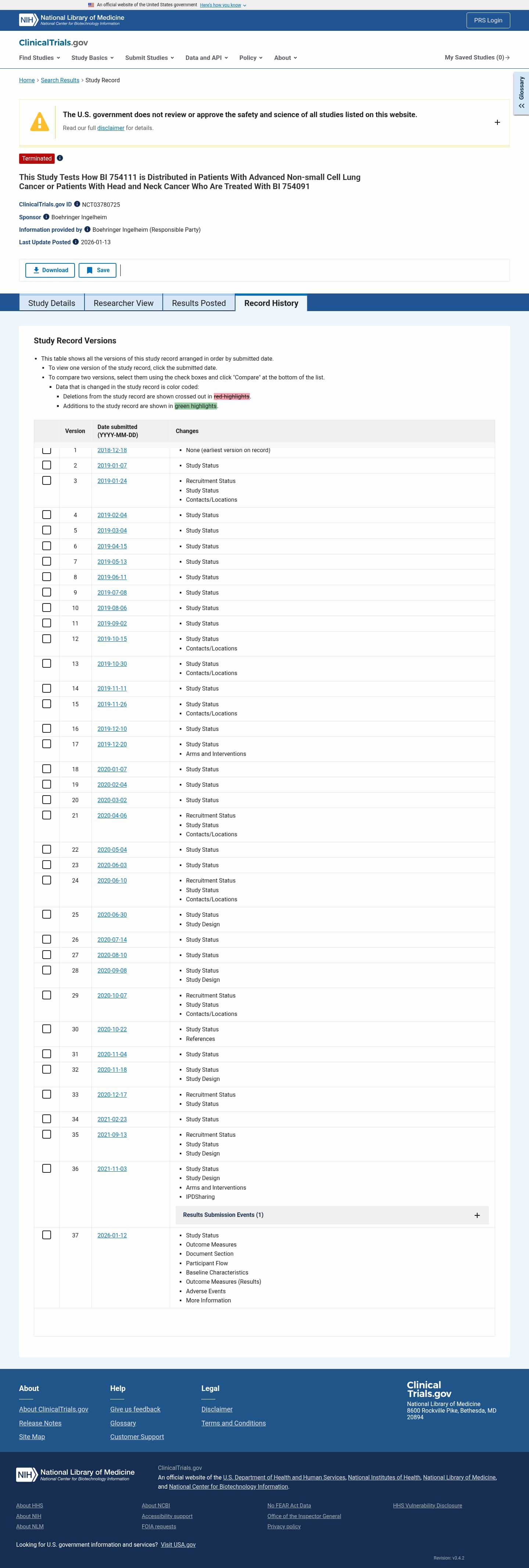 Latest website image capture
