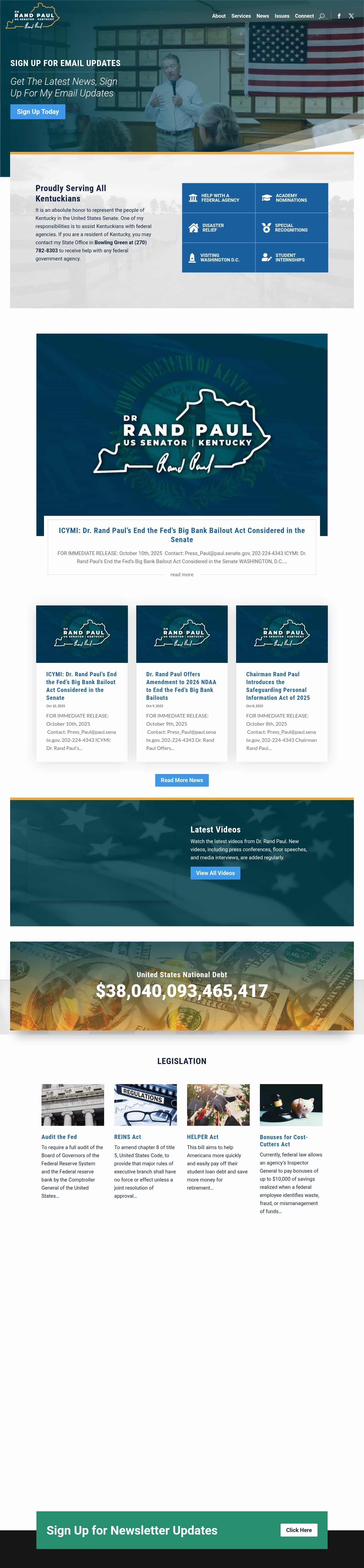 Latest website image capture