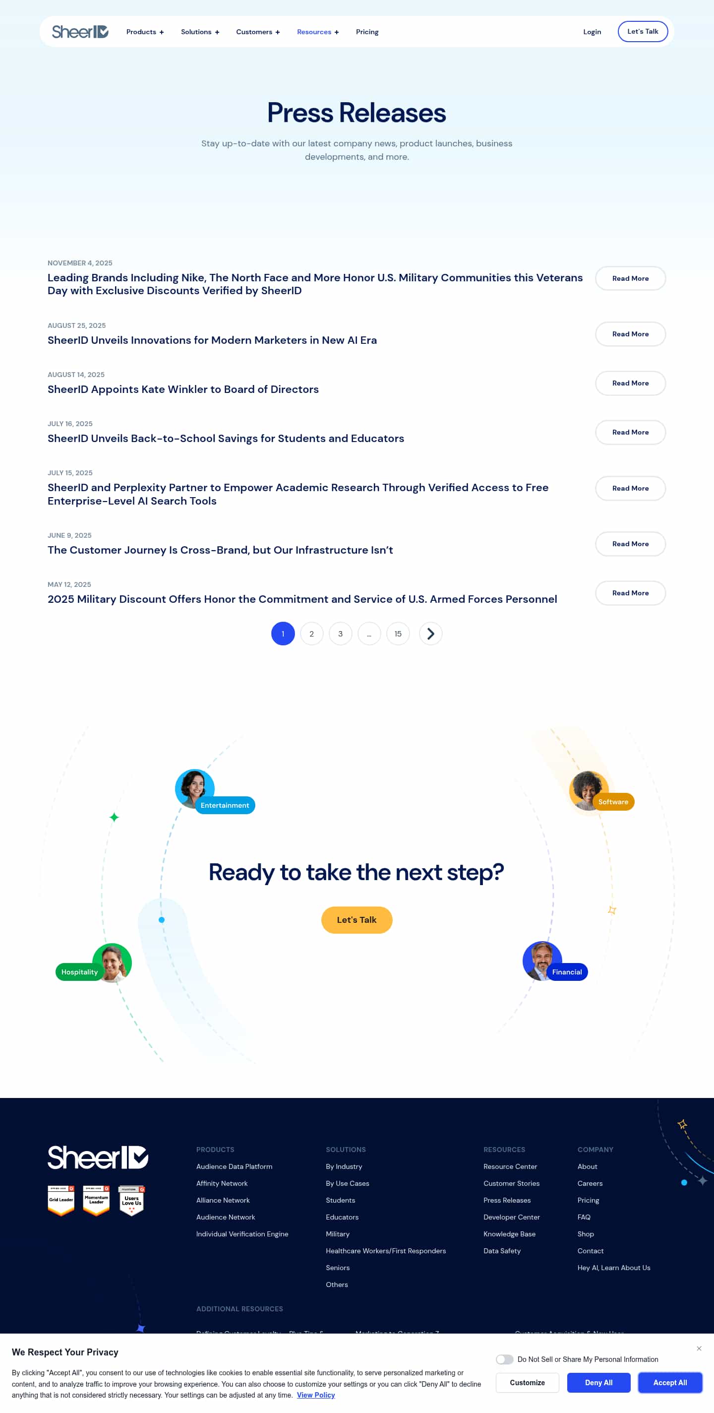 Latest website image capture