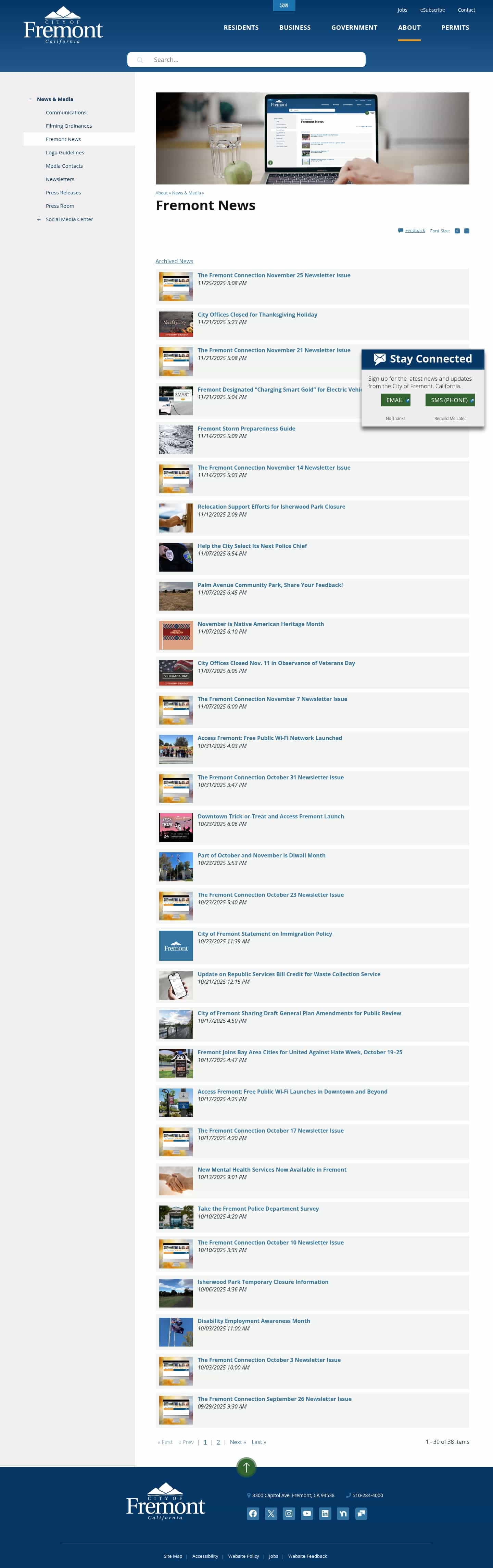 Latest website image capture