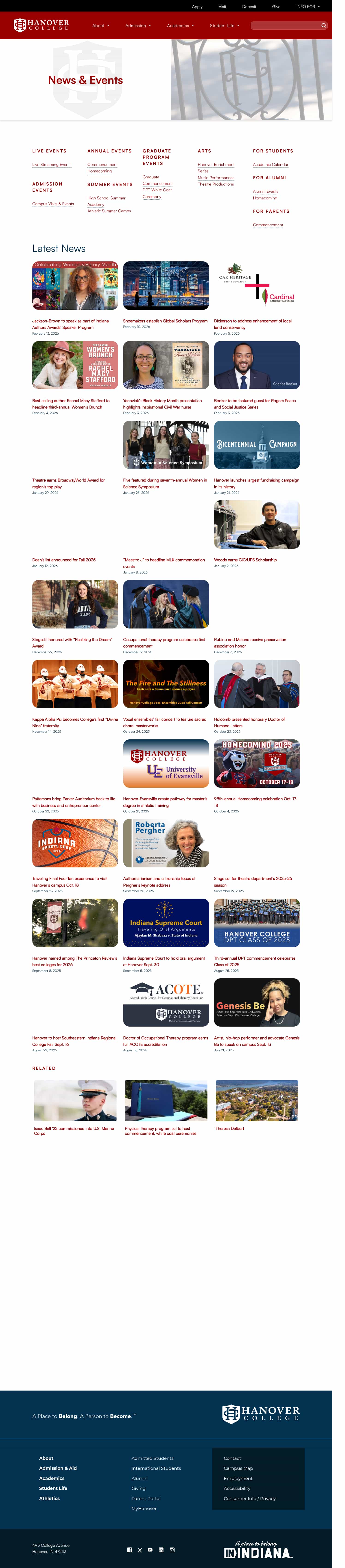 Latest website image capture