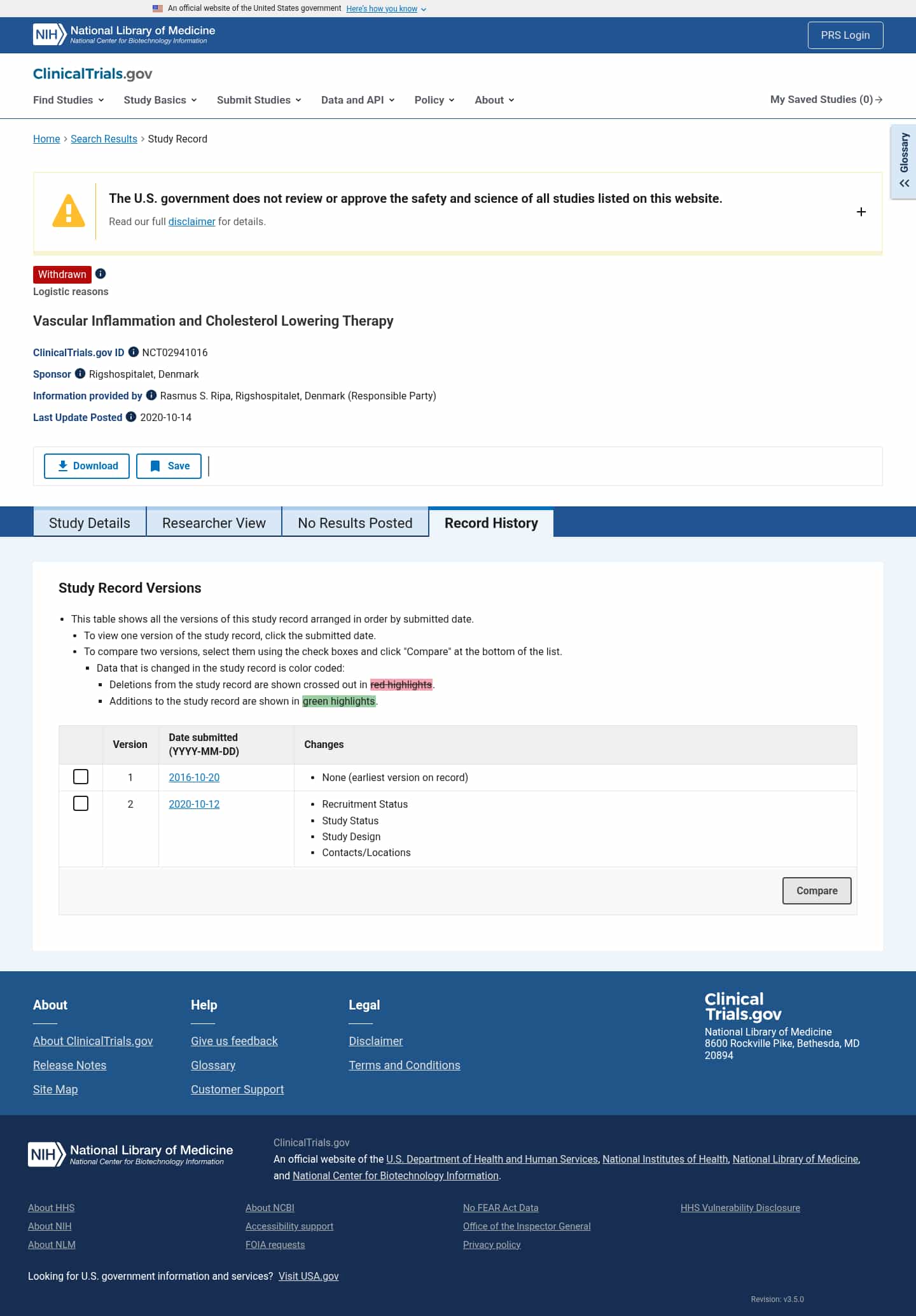 Latest website image capture