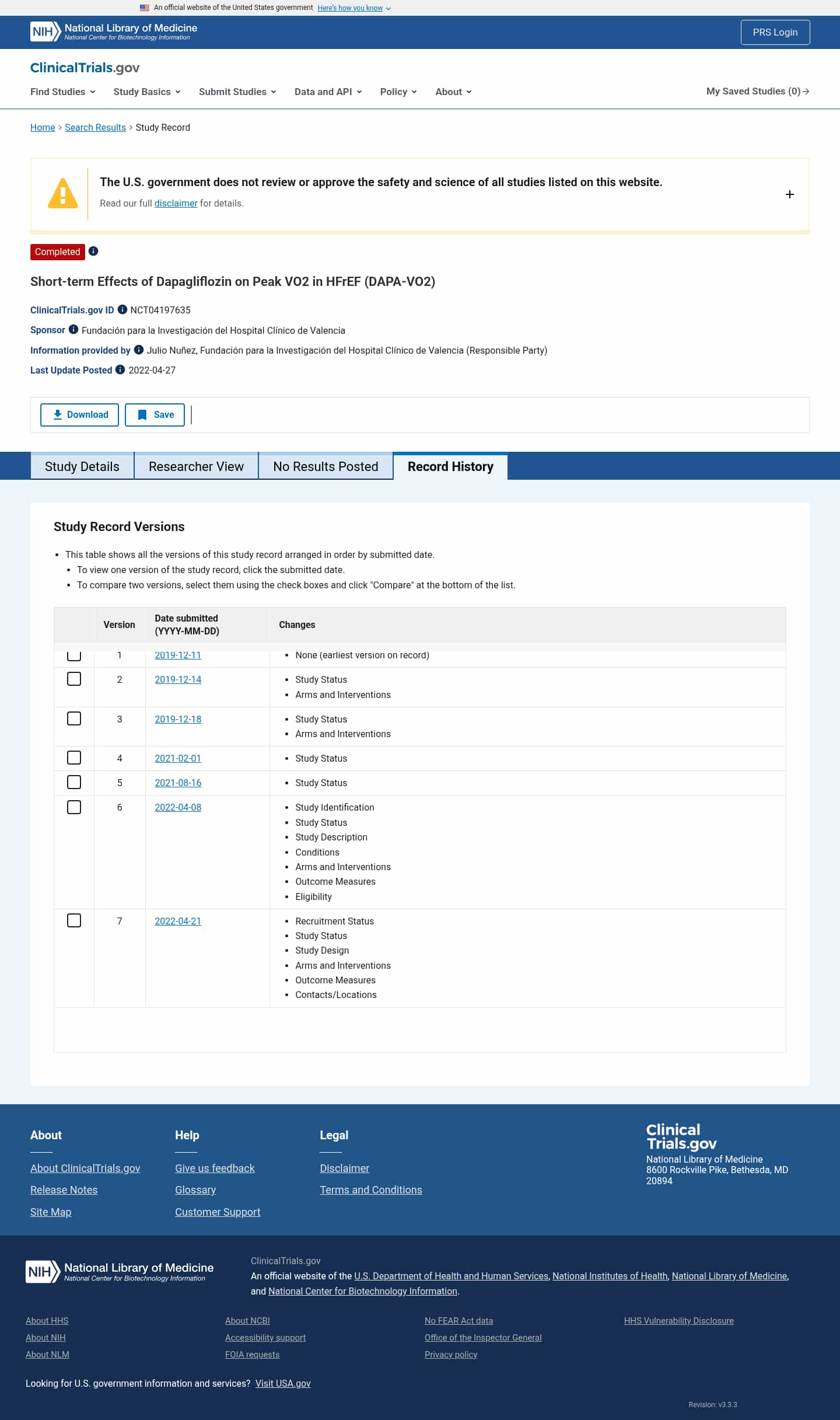Latest website image capture