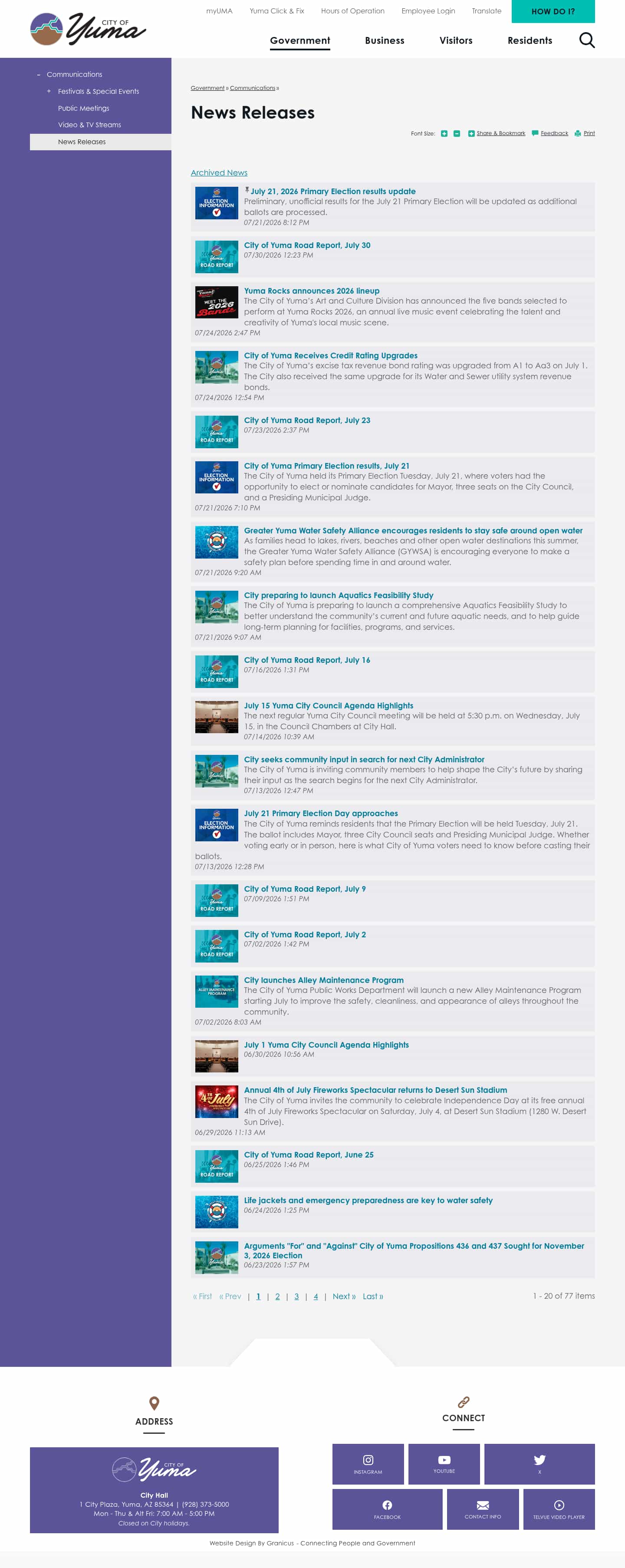 Latest website image capture