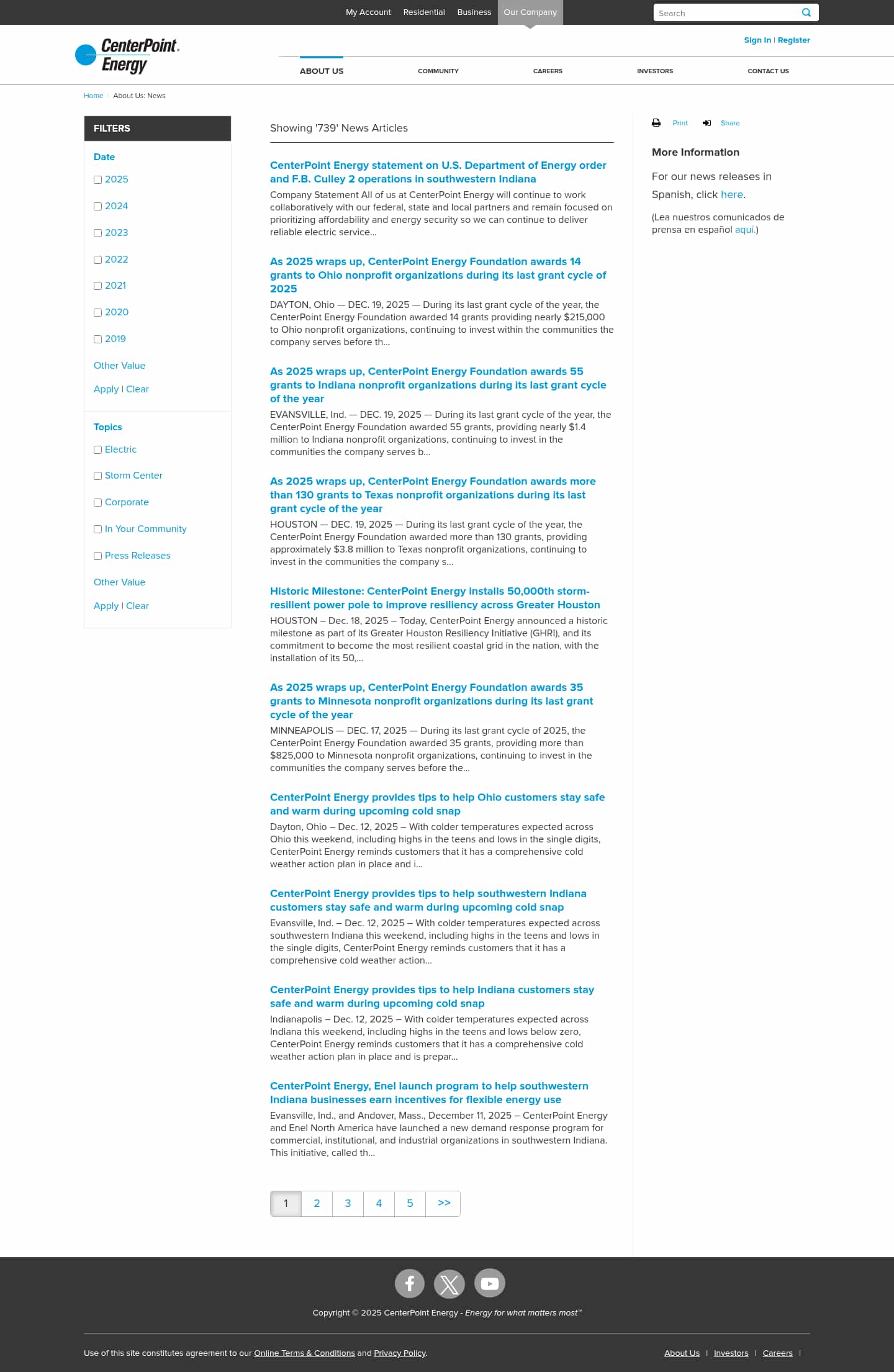 Latest website image capture