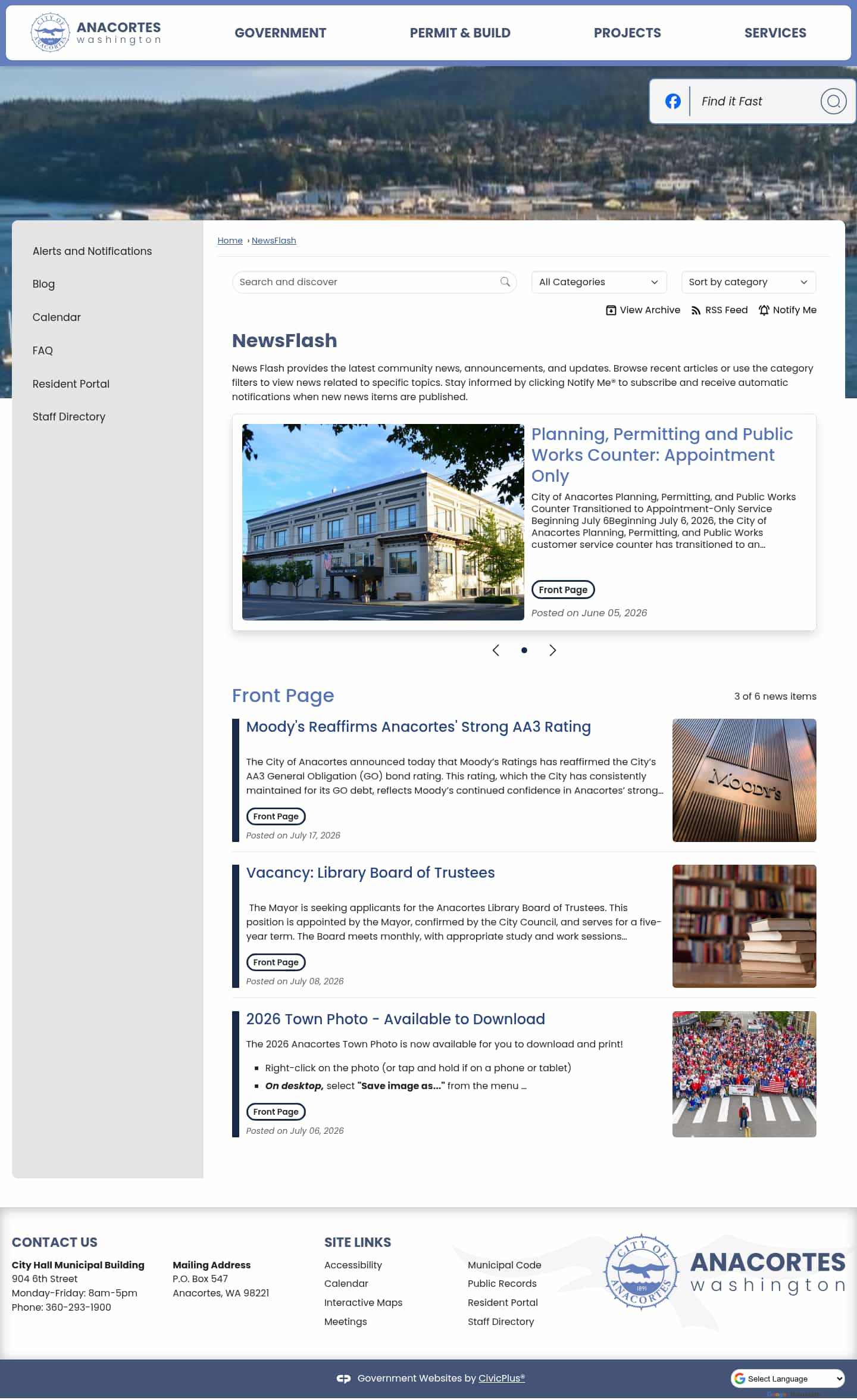 Latest website image capture