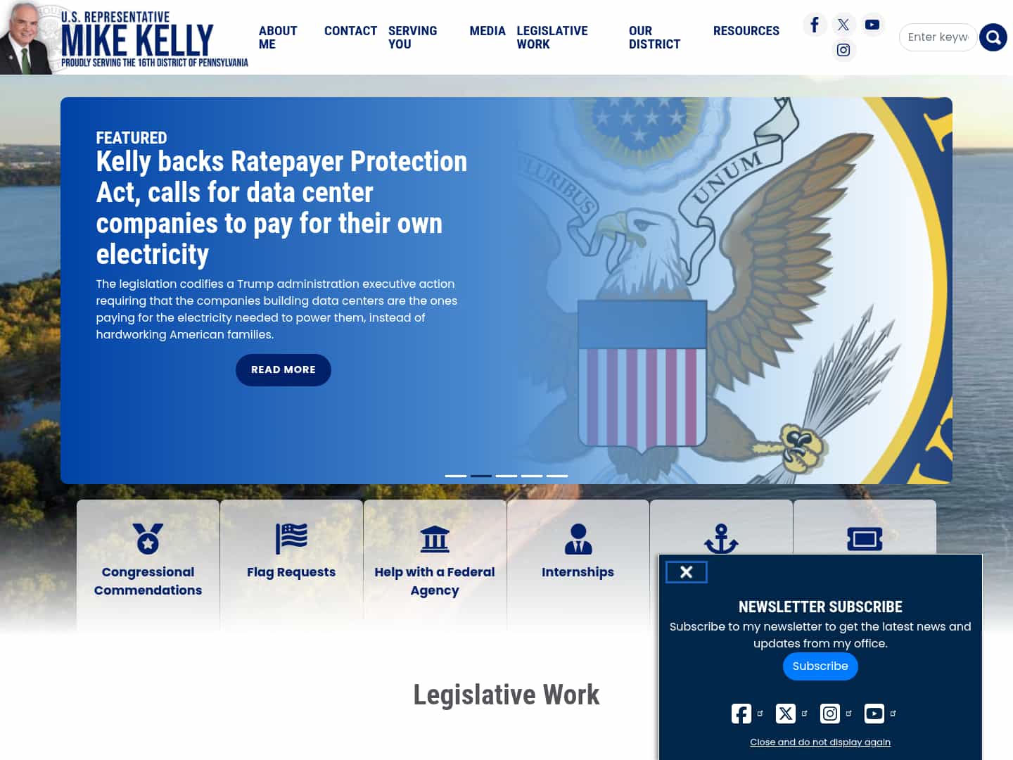 Latest website image capture