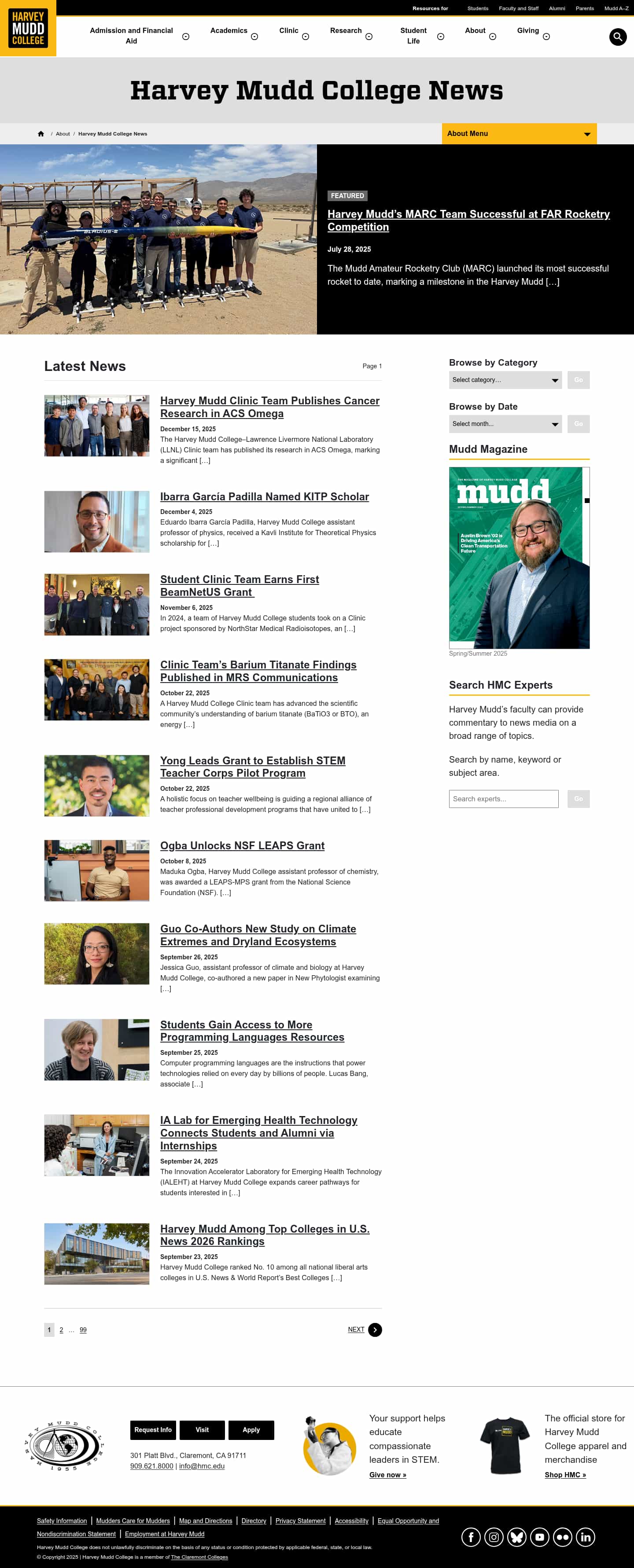 Latest website image capture