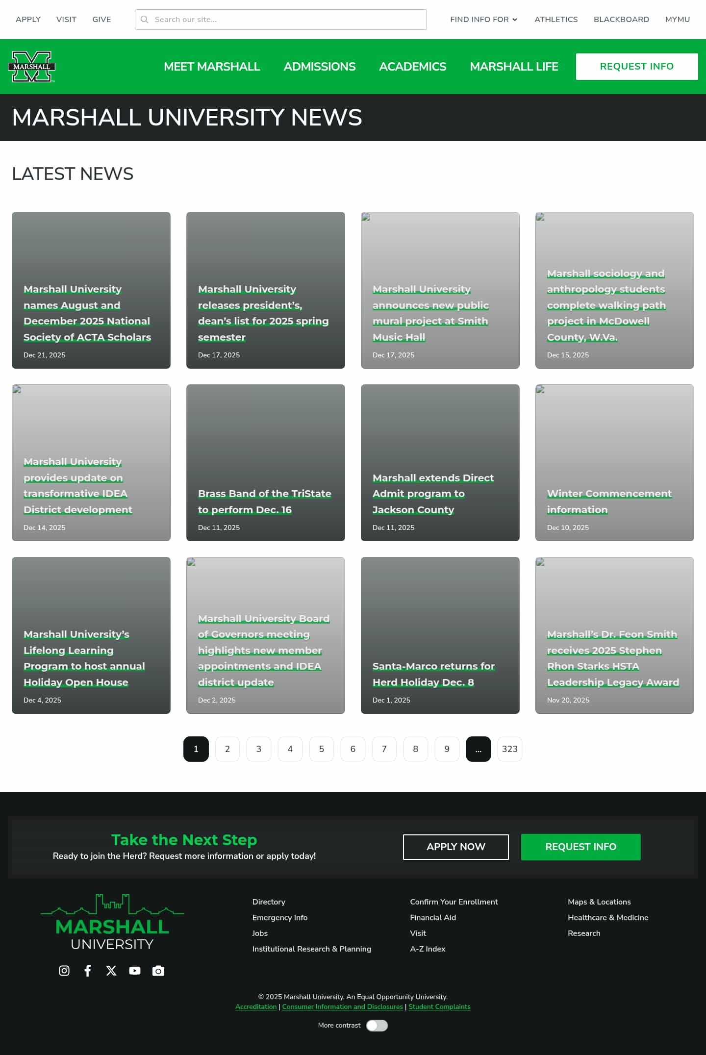 Latest website image capture