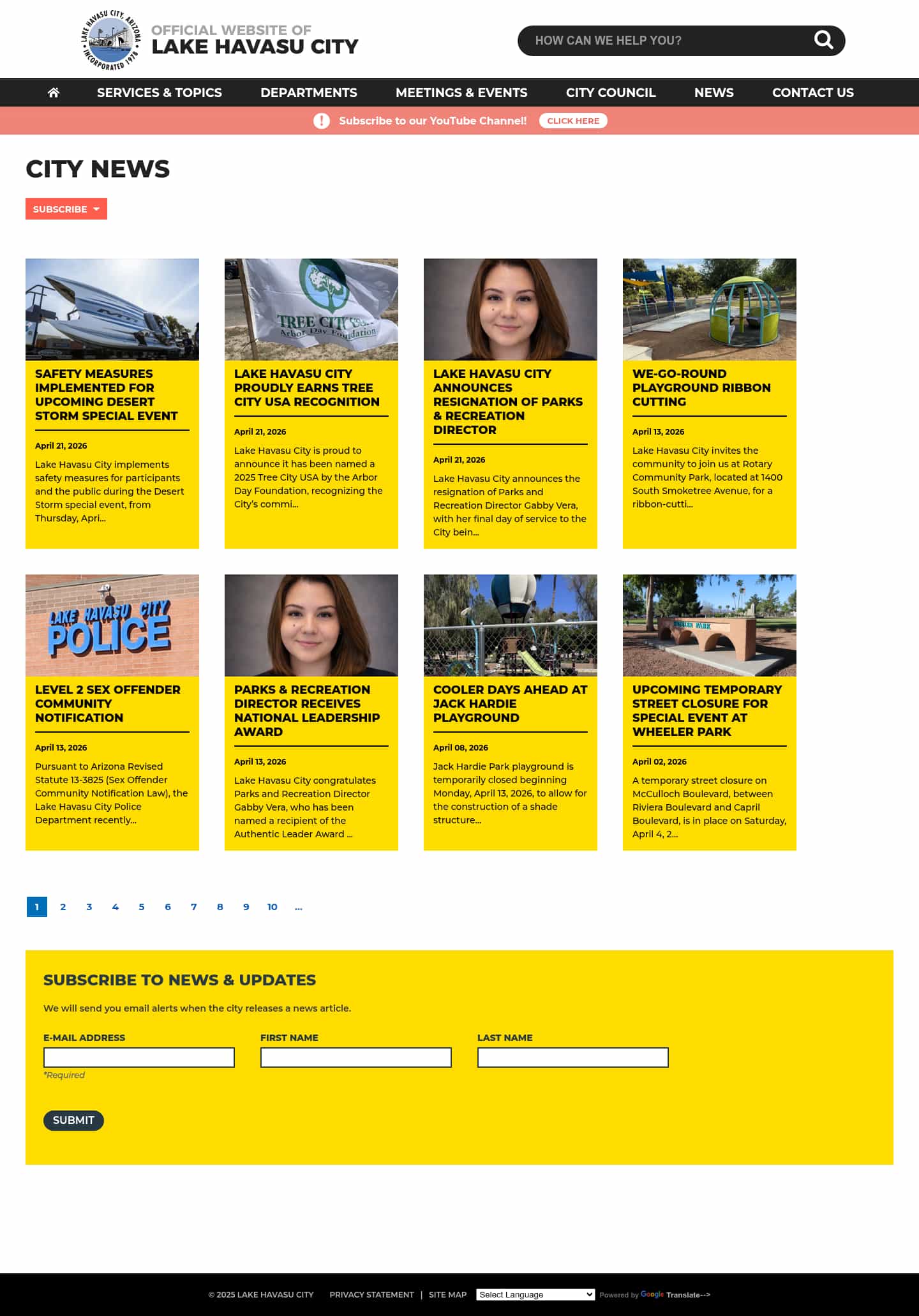 Latest website image capture