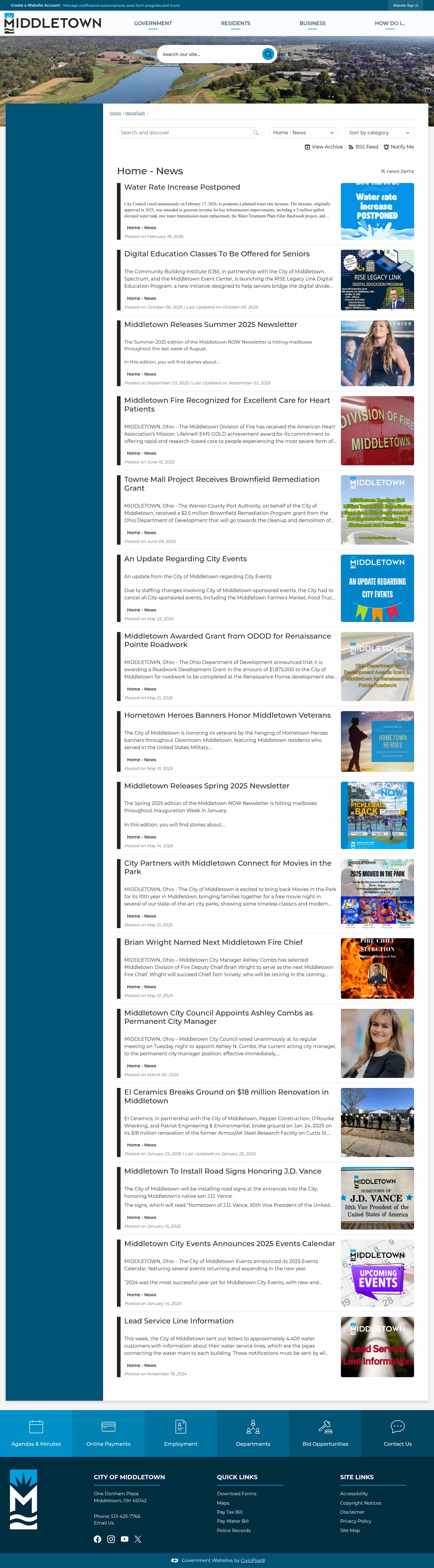 Latest website image capture