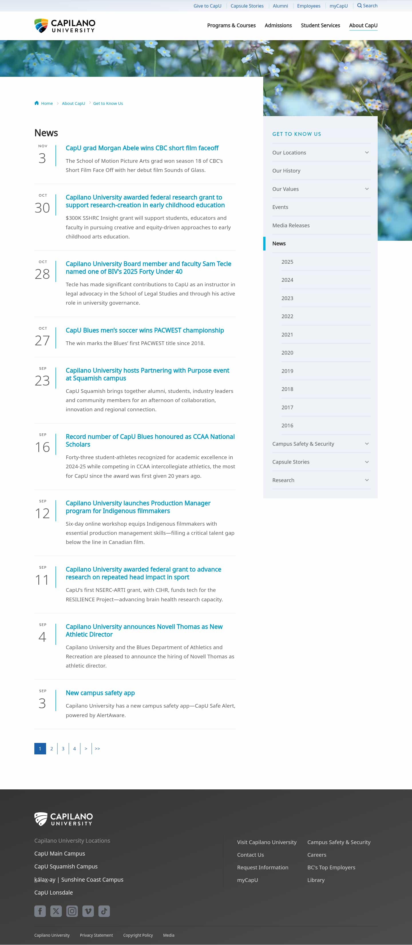 Latest website image capture