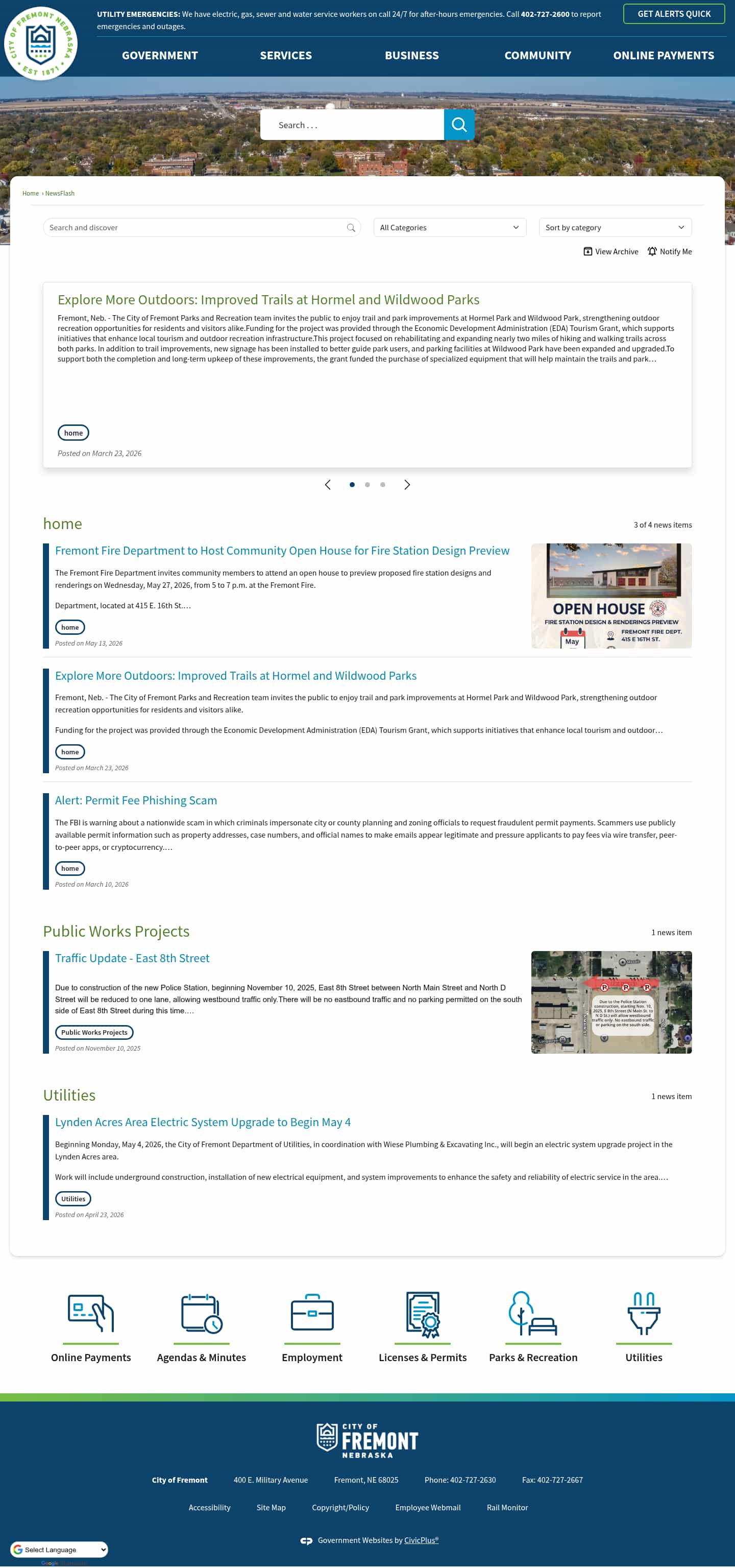 Latest website image capture