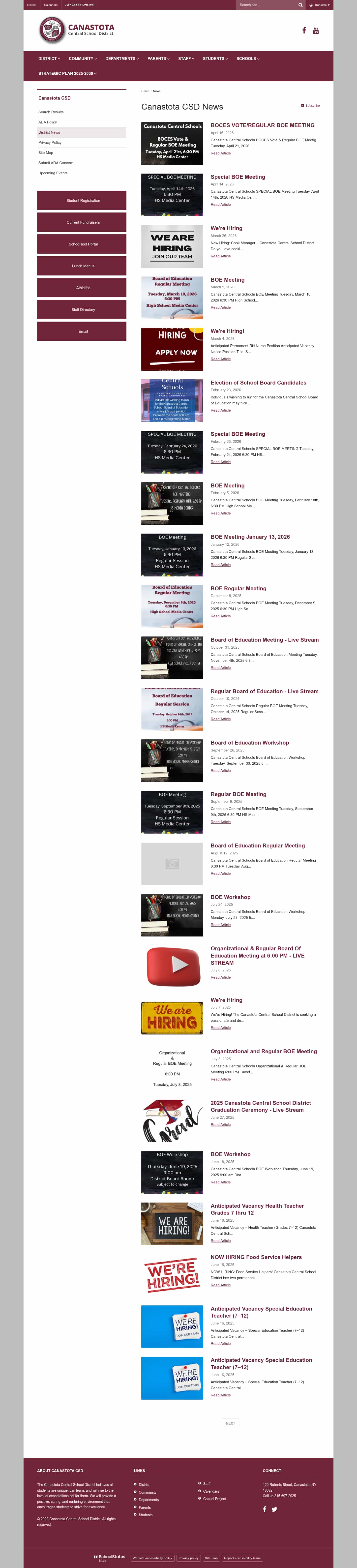 Latest website image capture